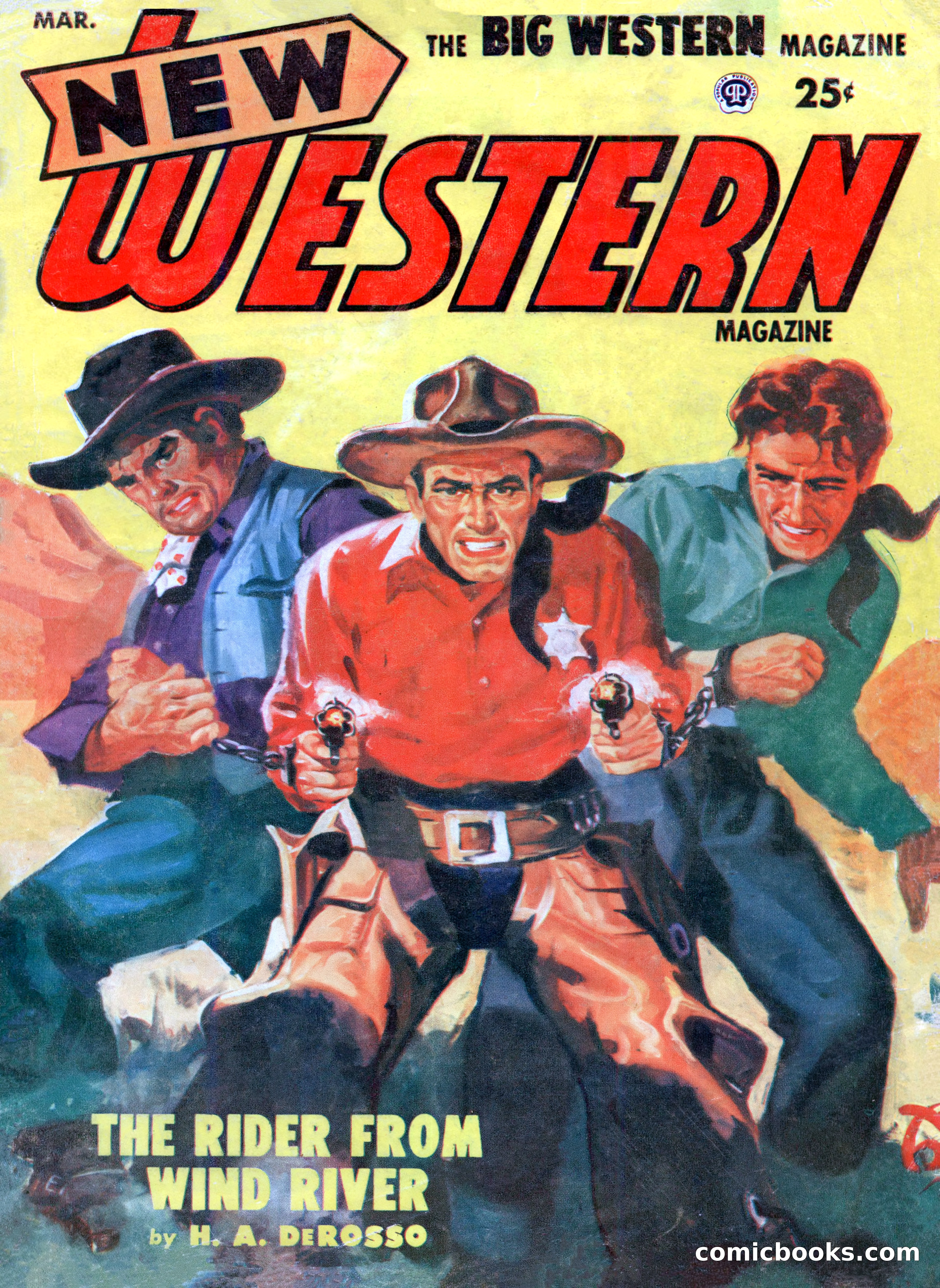 New Western Magazine, March 1953 — page 1 of 116