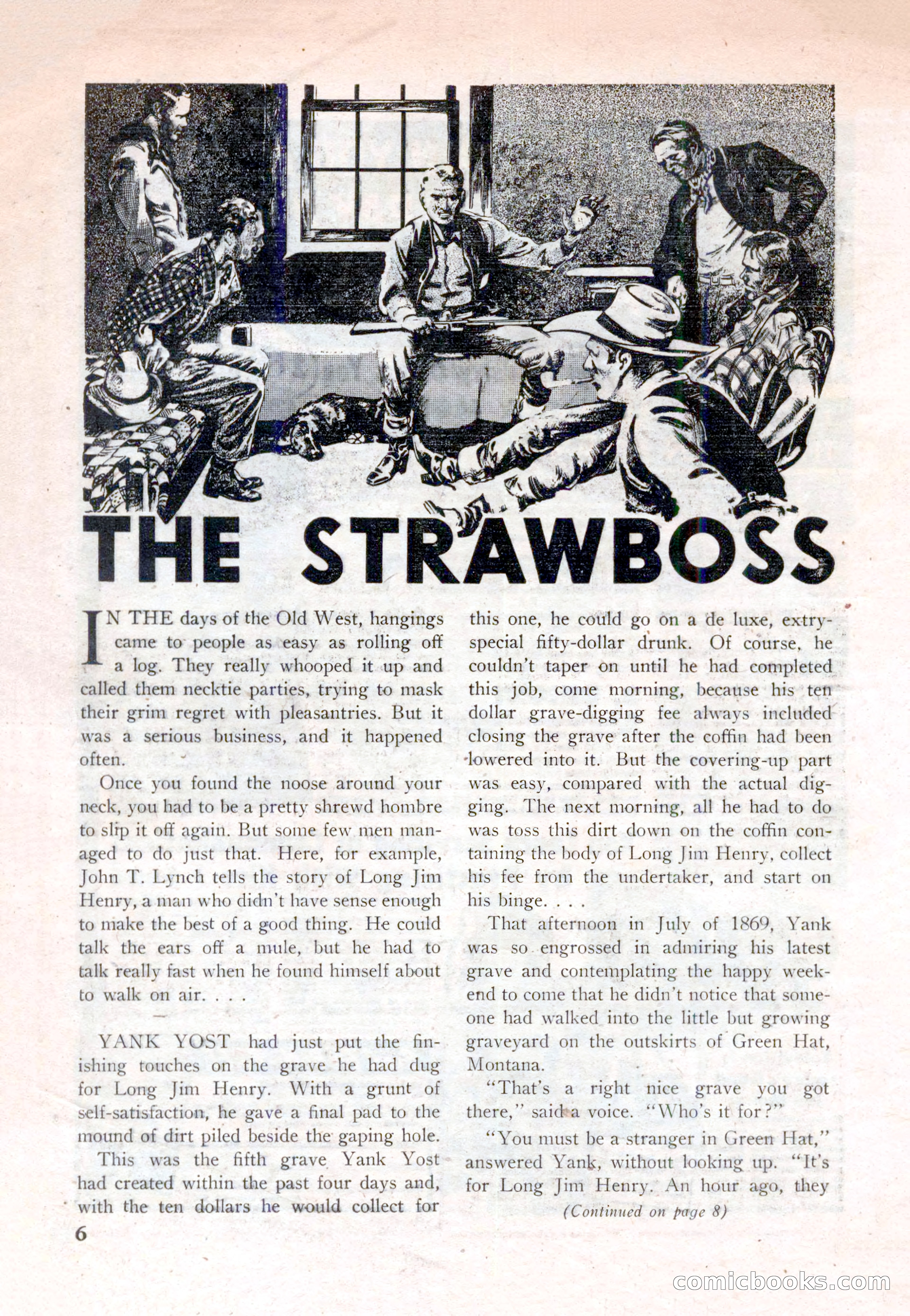 New Western Magazine, March 1953 — page 6 of 116