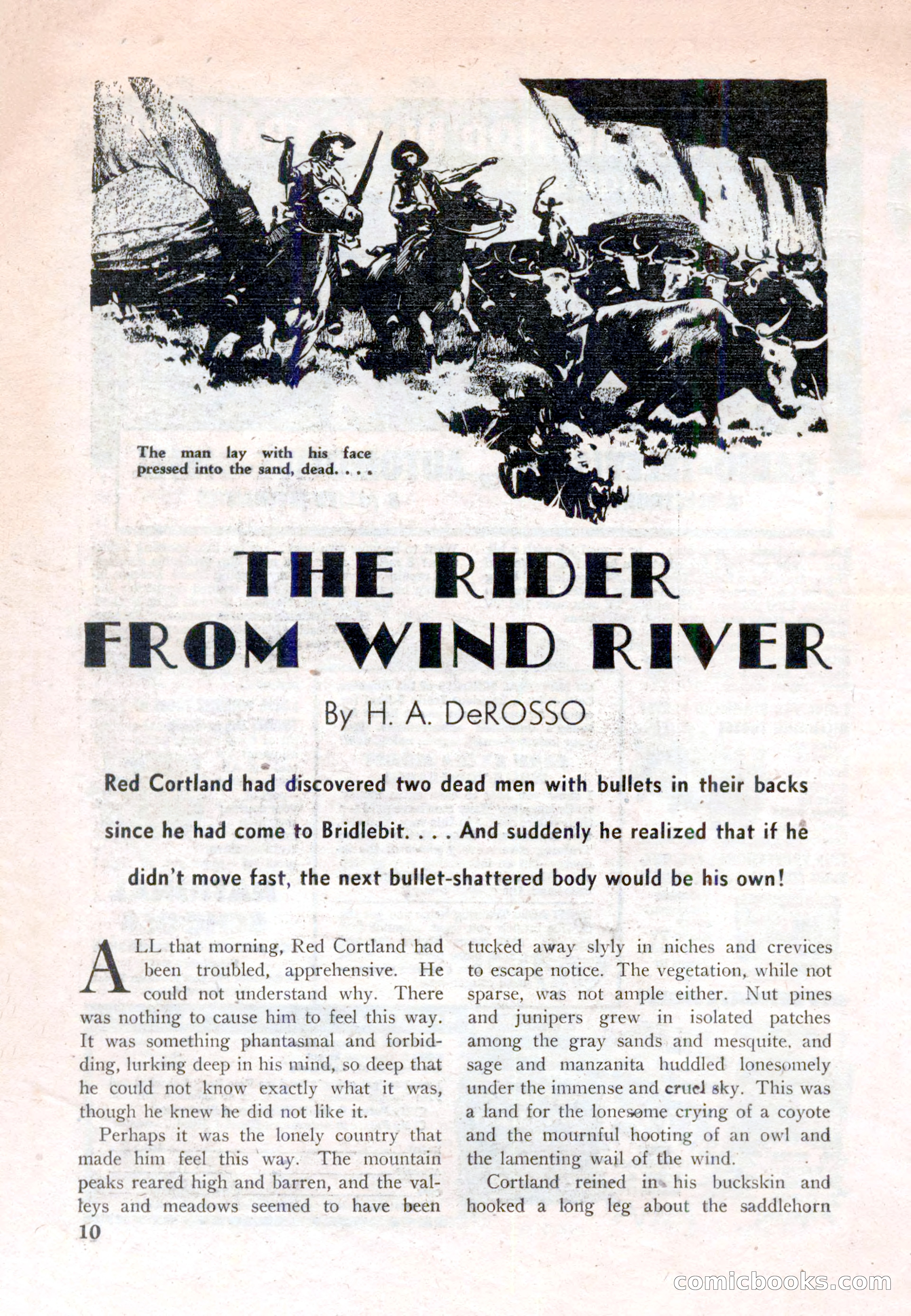 New Western Magazine, March 1953 — page 10 of 116