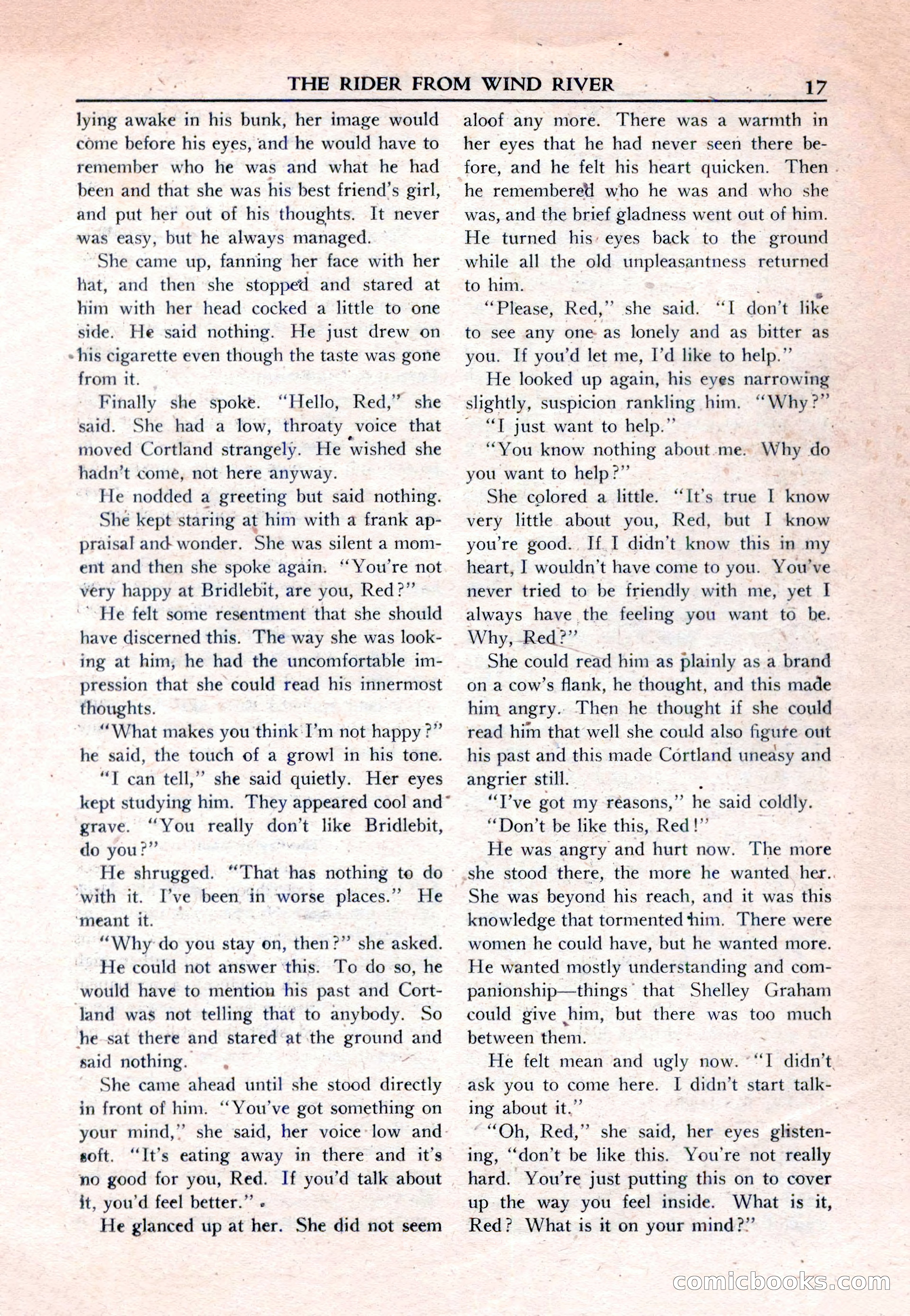 New Western Magazine, March 1953 — page 17 of 116