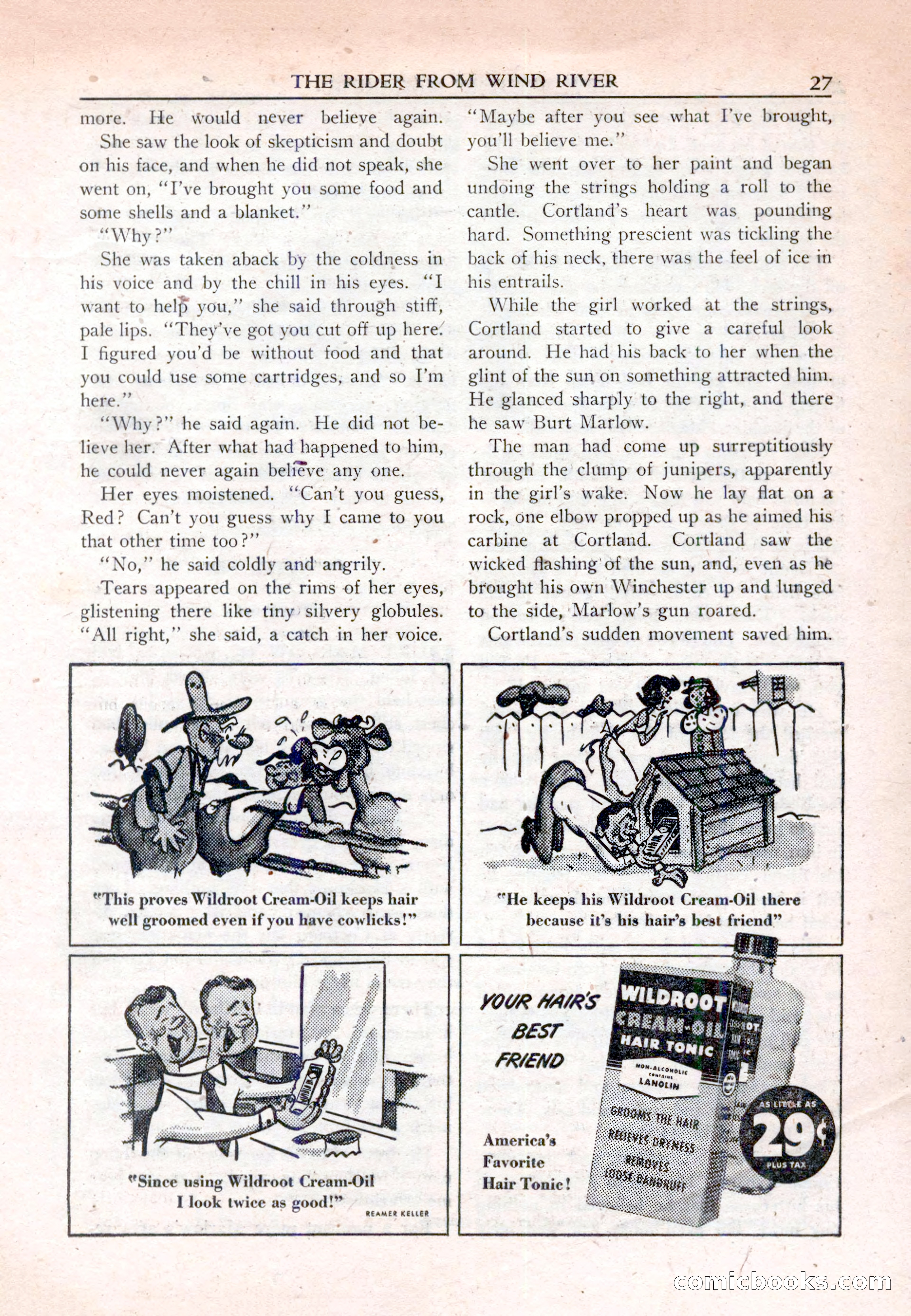 New Western Magazine, March 1953 — page 27 of 116