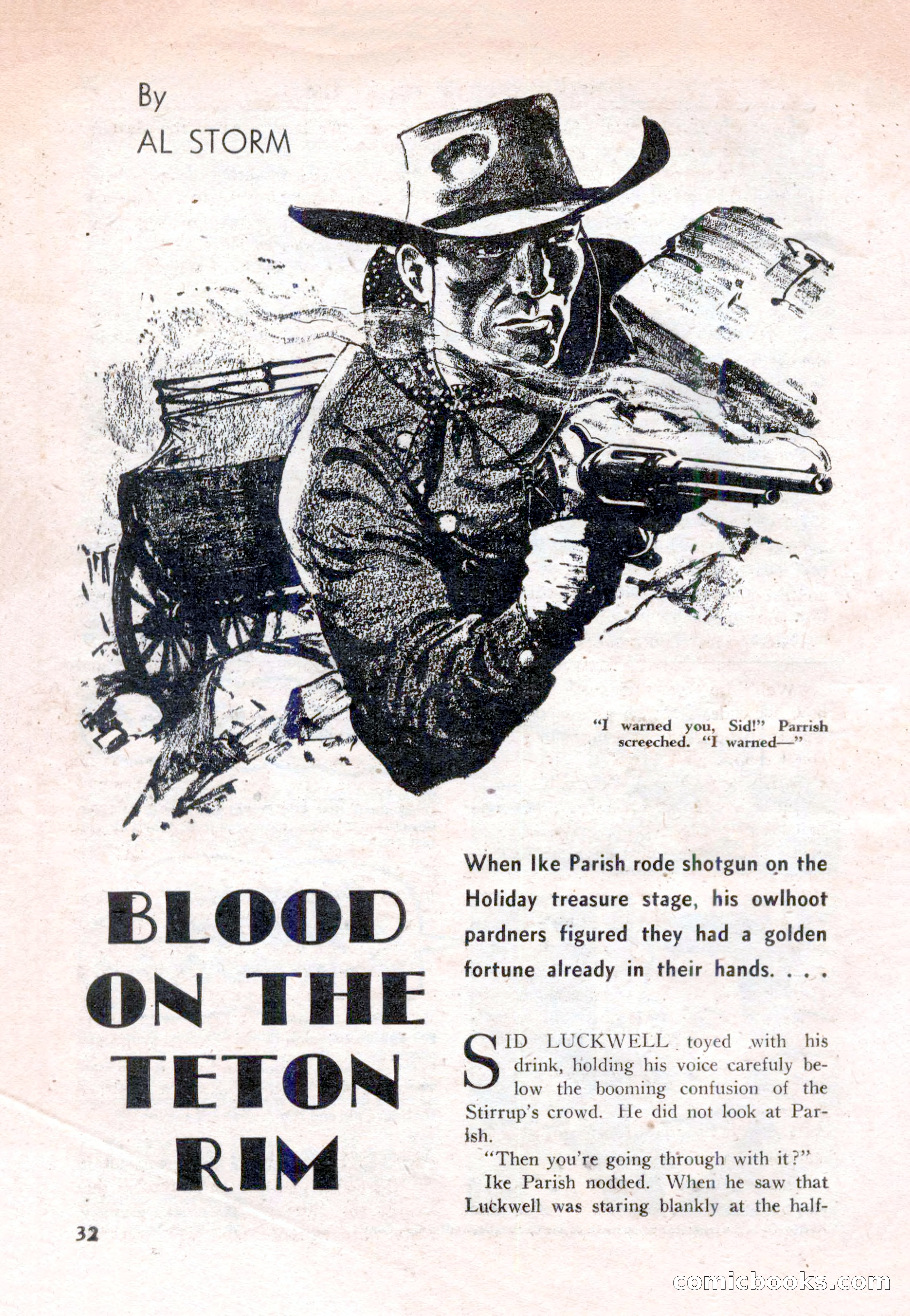 New Western Magazine, March 1953 — page 32 of 116