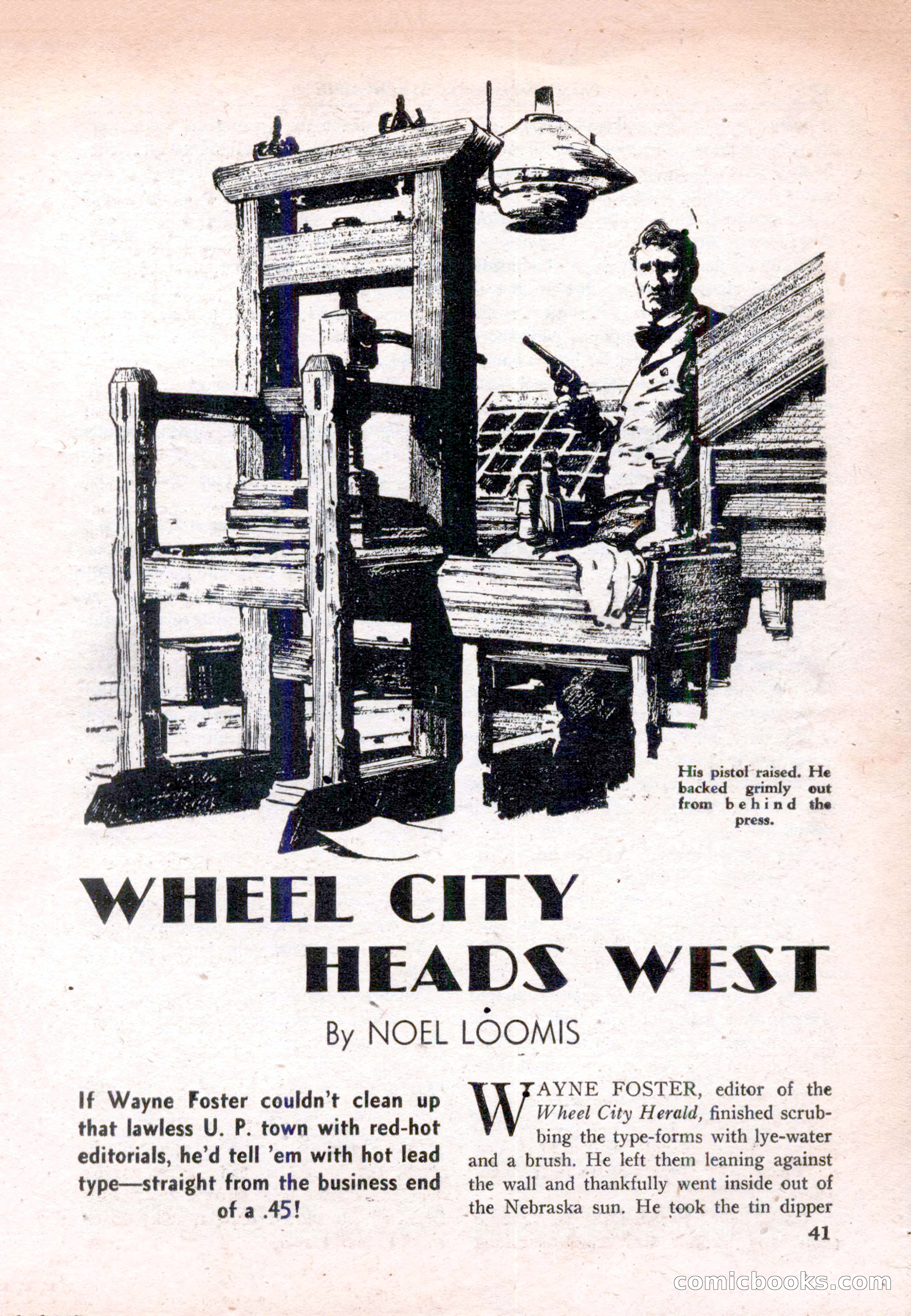 New Western Magazine, March 1953 — page 41 of 116