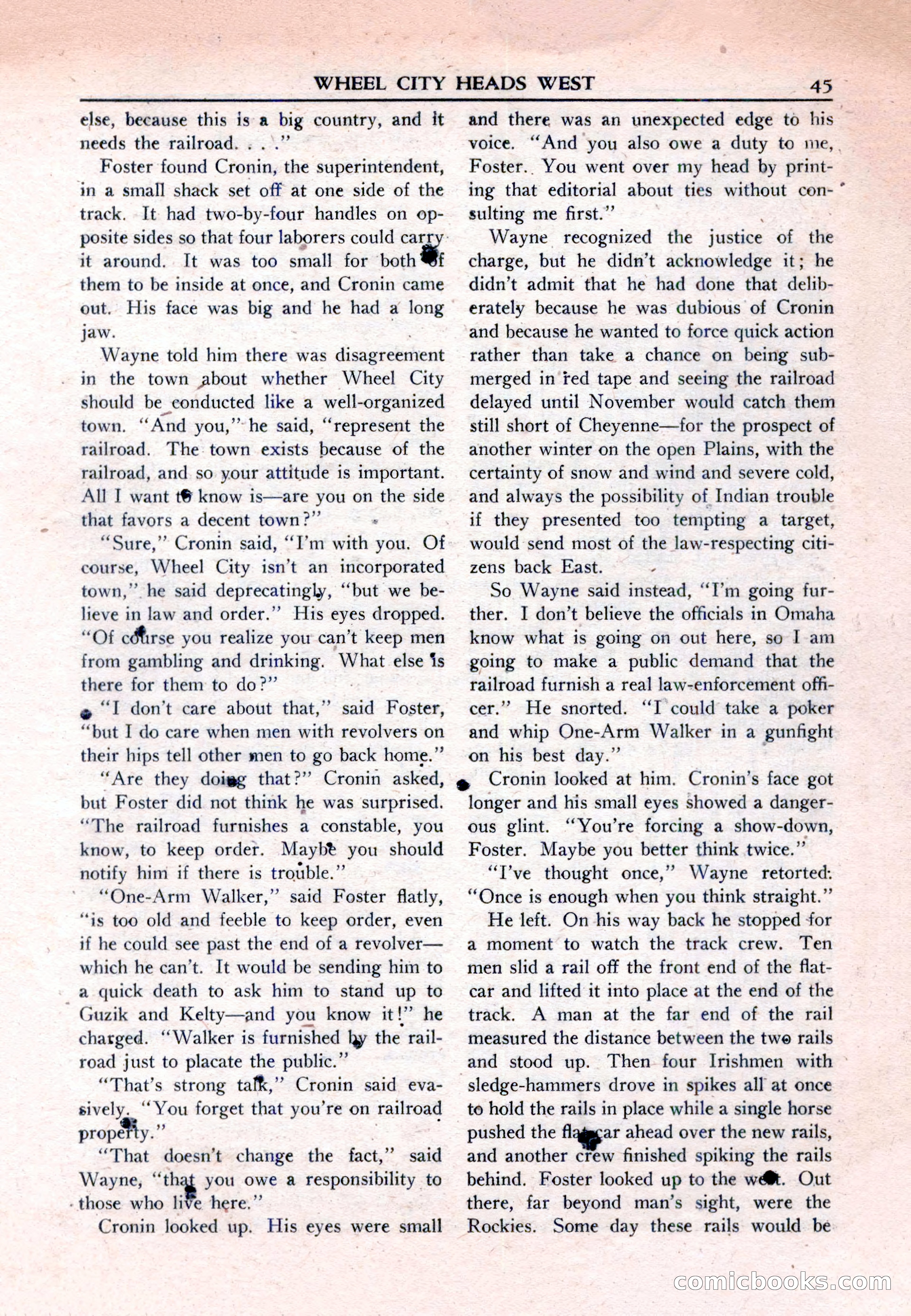 New Western Magazine, March 1953 — page 45 of 116