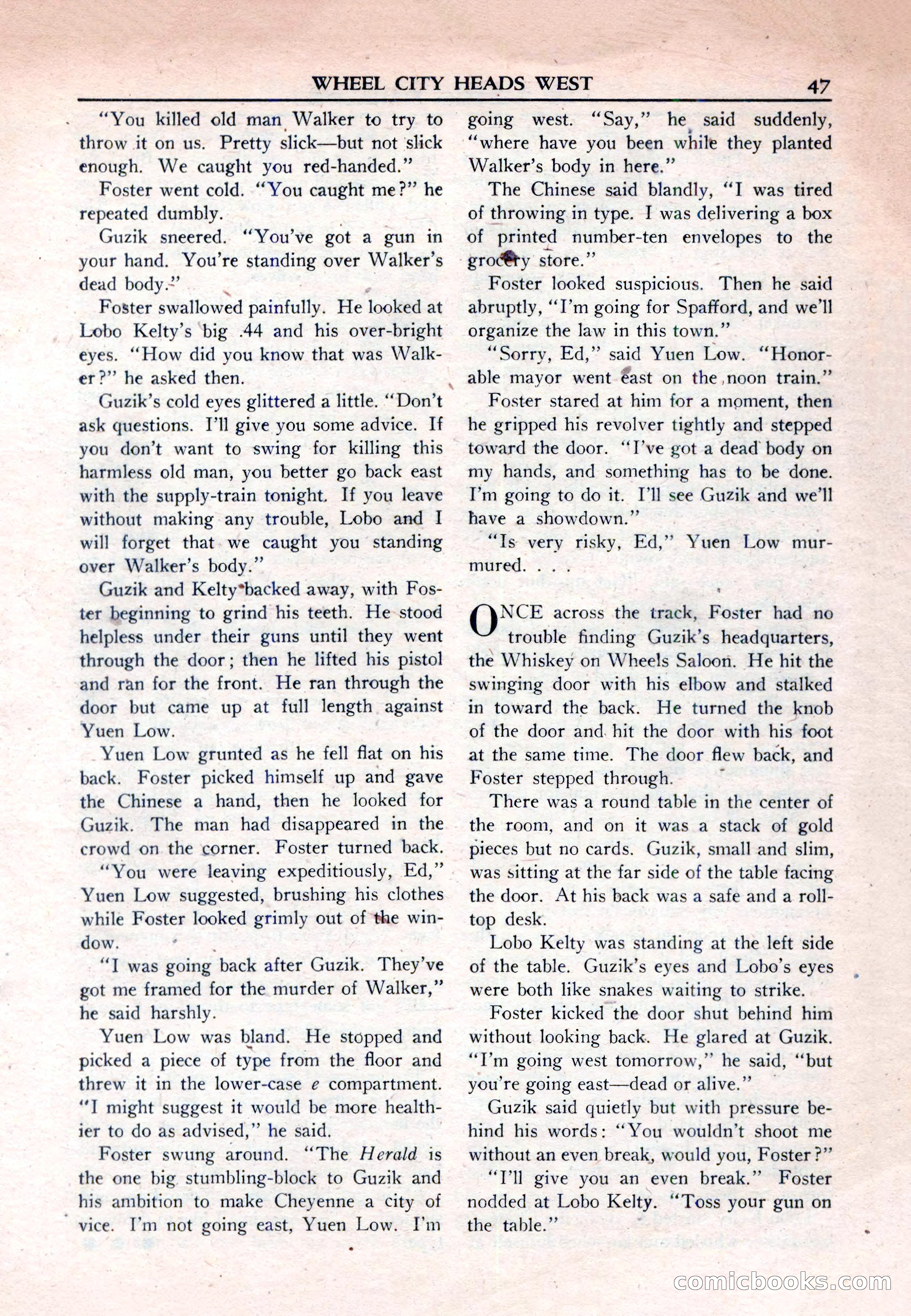 New Western Magazine, March 1953 — page 47 of 116