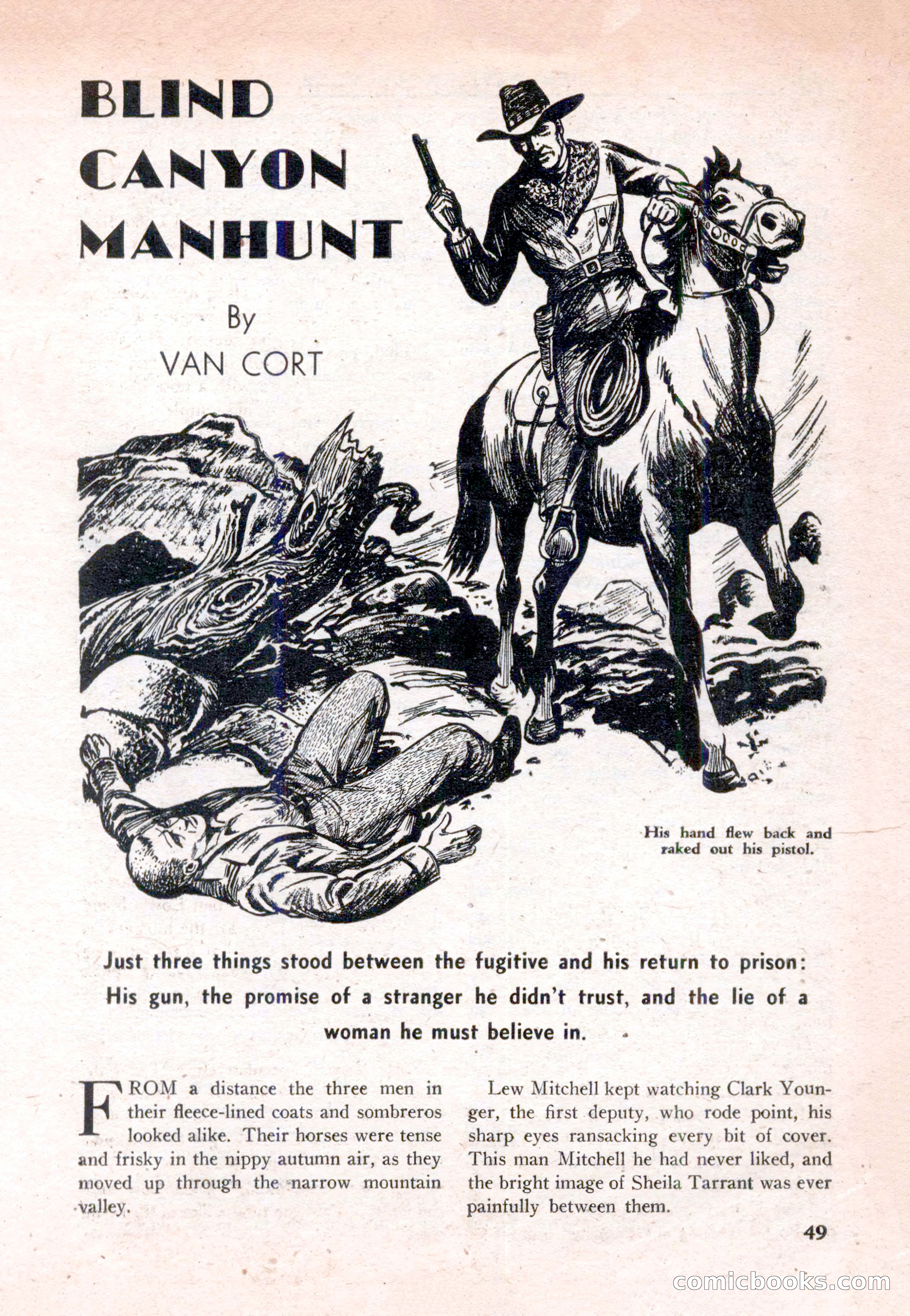 New Western Magazine, March 1953 — page 49 of 116