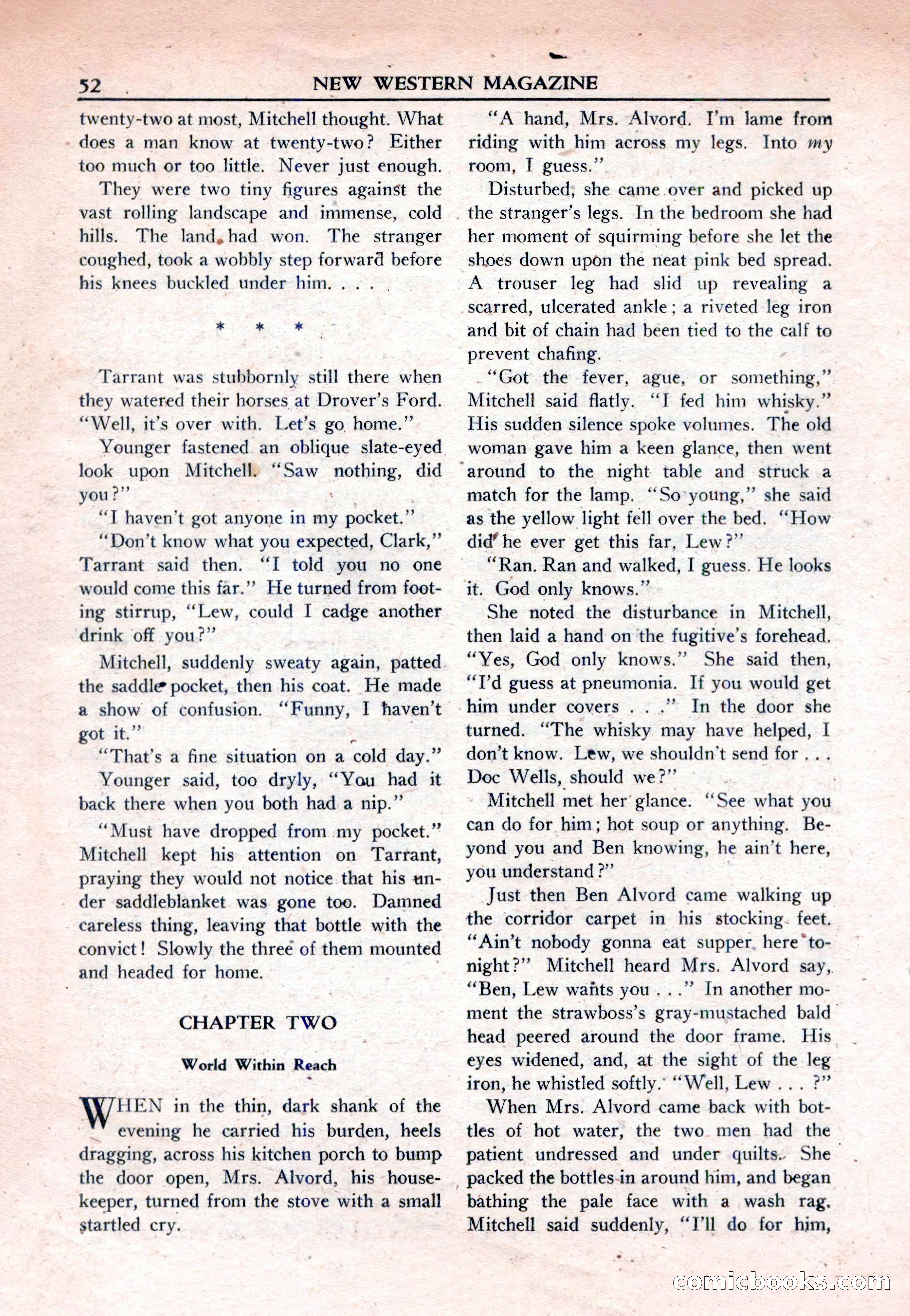 New Western Magazine, March 1953 — page 52 of 116