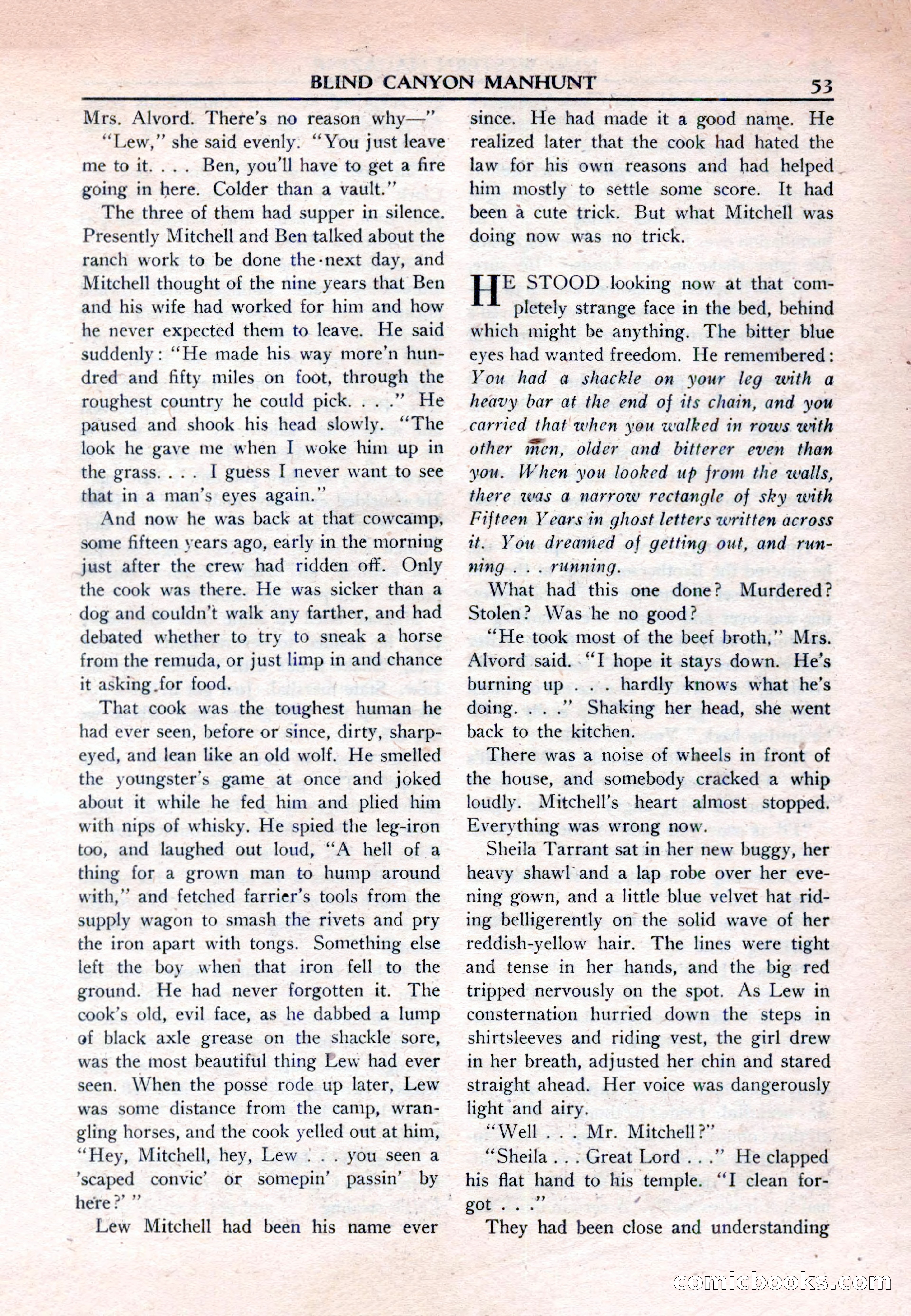 New Western Magazine, March 1953 — page 53 of 116