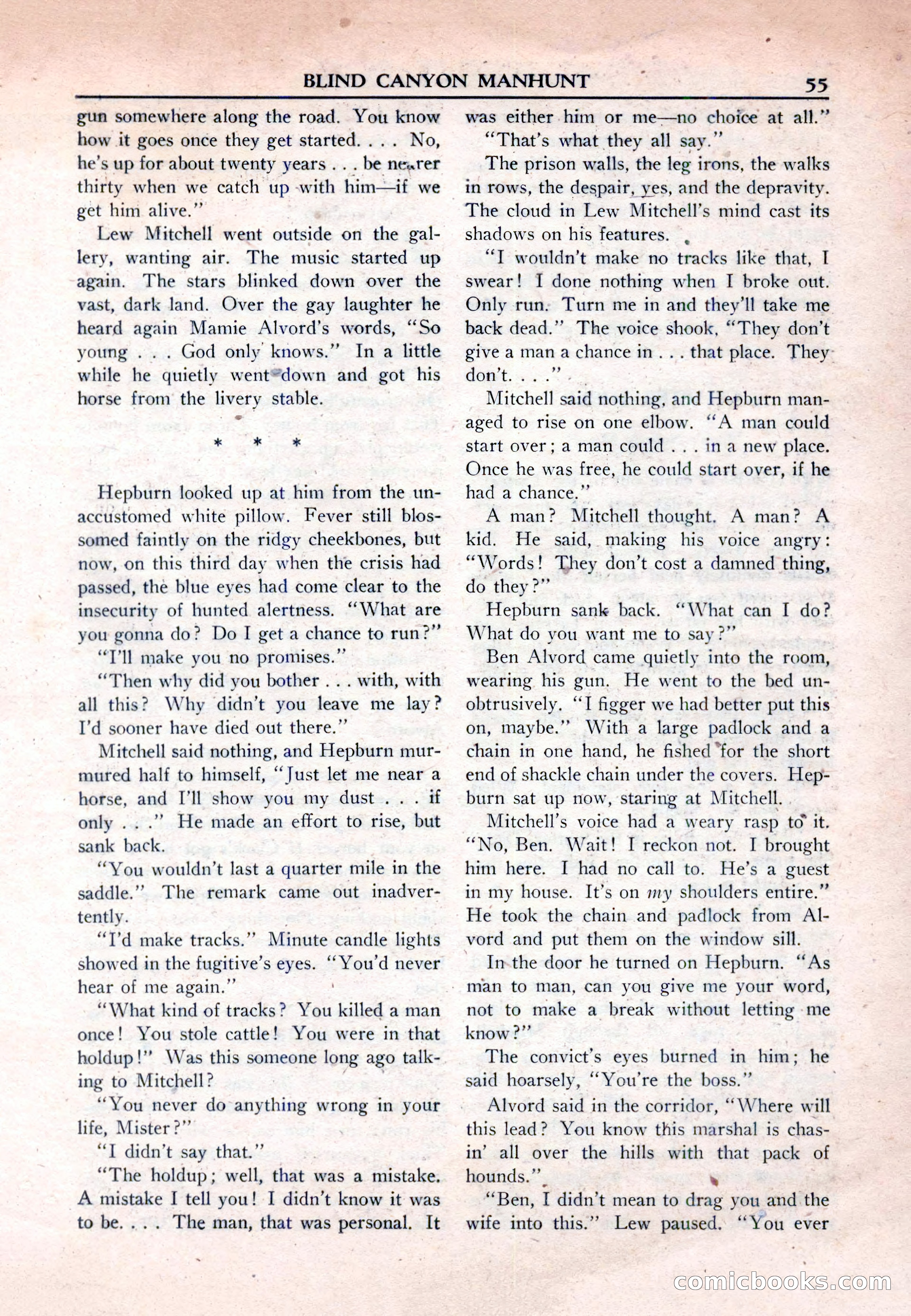 New Western Magazine, March 1953 — page 55 of 116