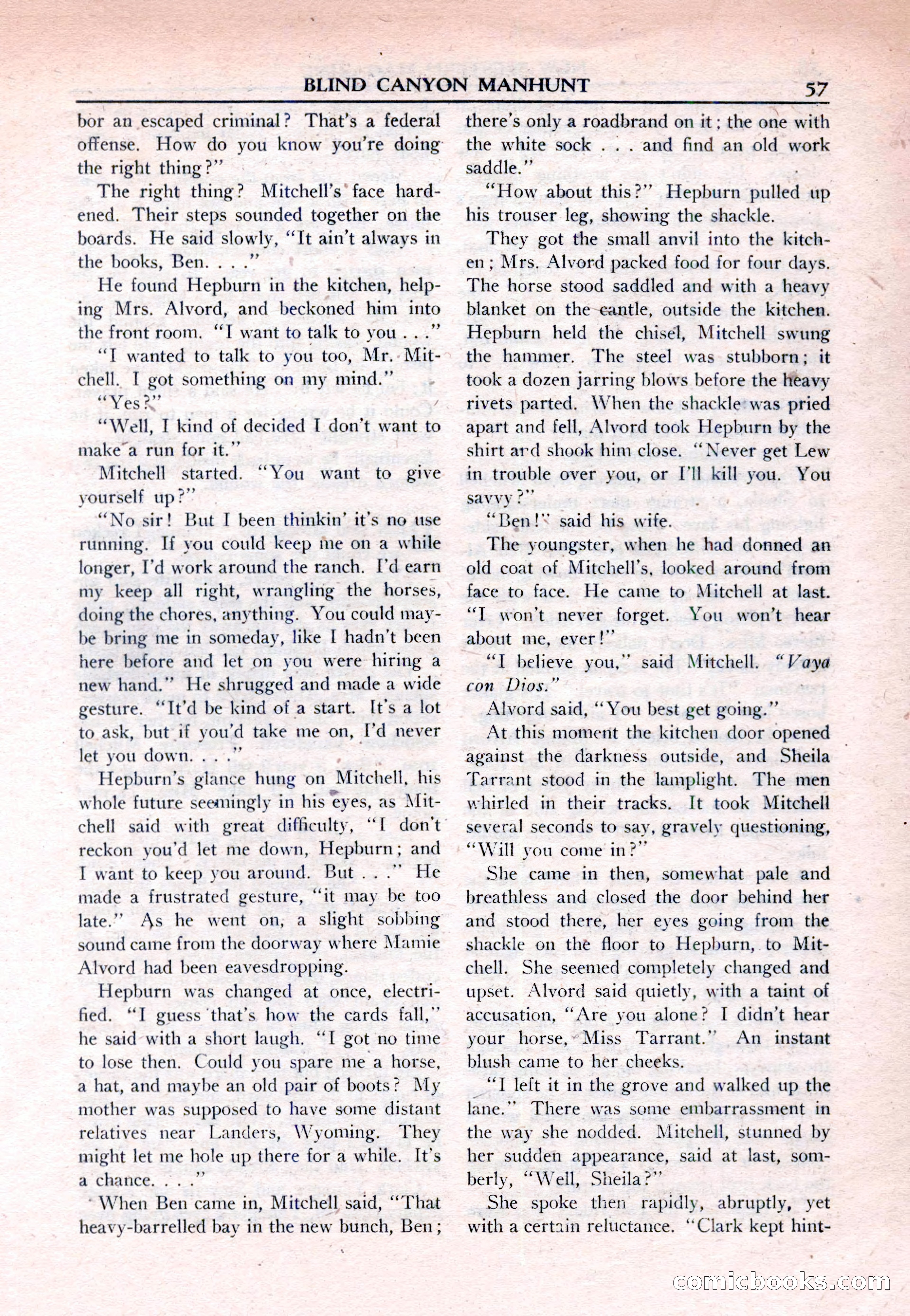 New Western Magazine, March 1953 — page 57 of 116