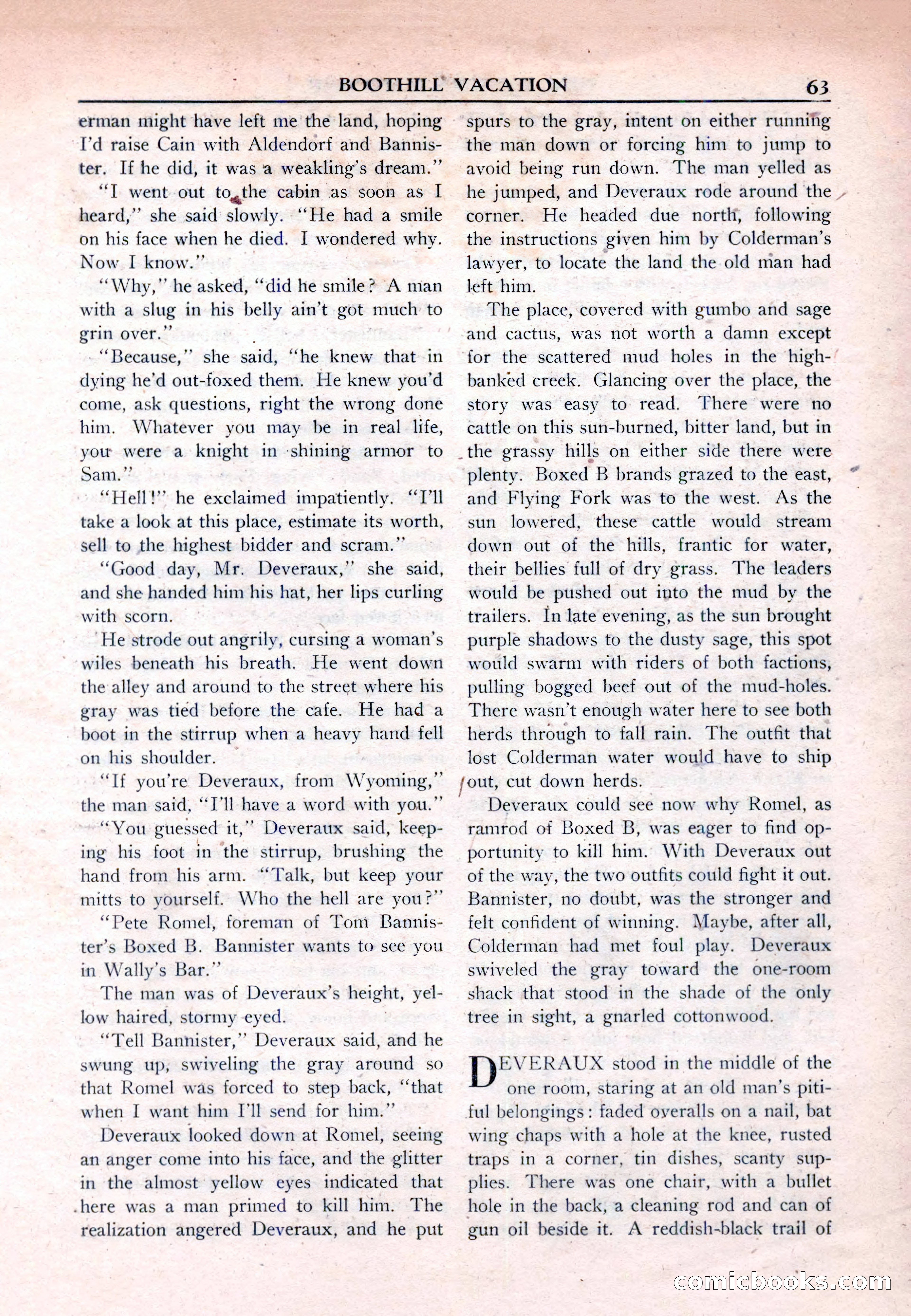 New Western Magazine, March 1953 — page 63 of 116