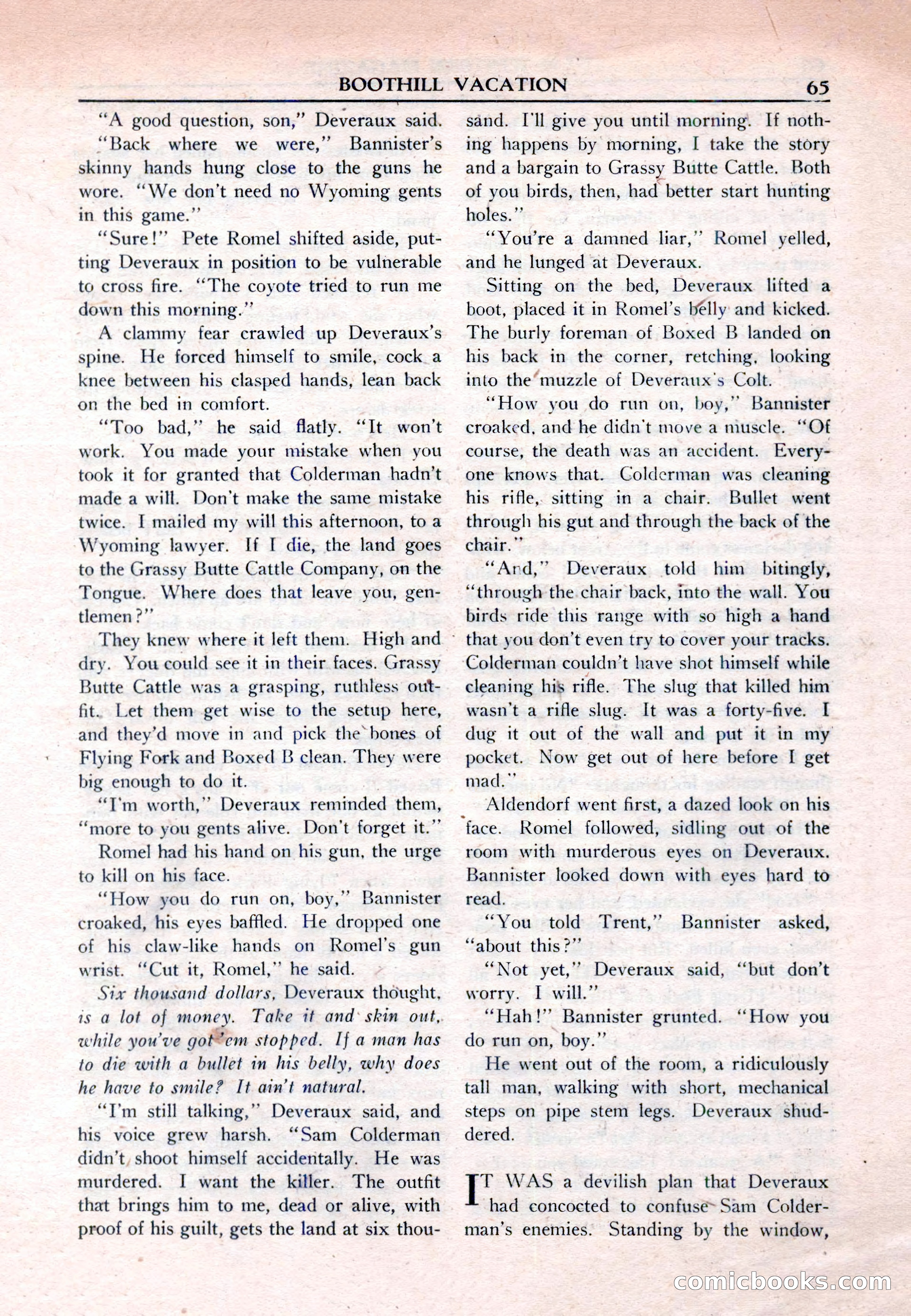 New Western Magazine, March 1953 — page 65 of 116