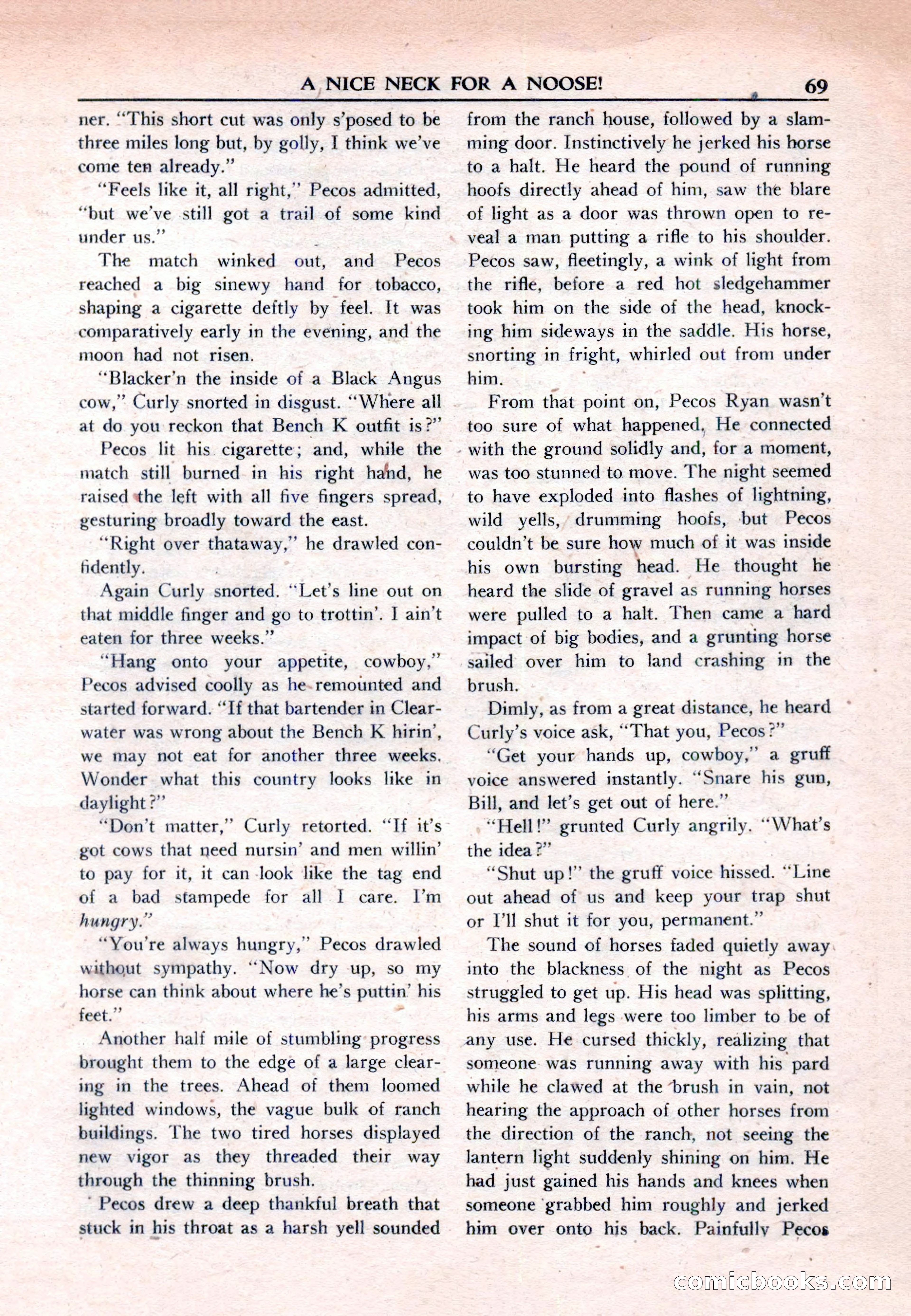 New Western Magazine, March 1953 — page 69 of 116
