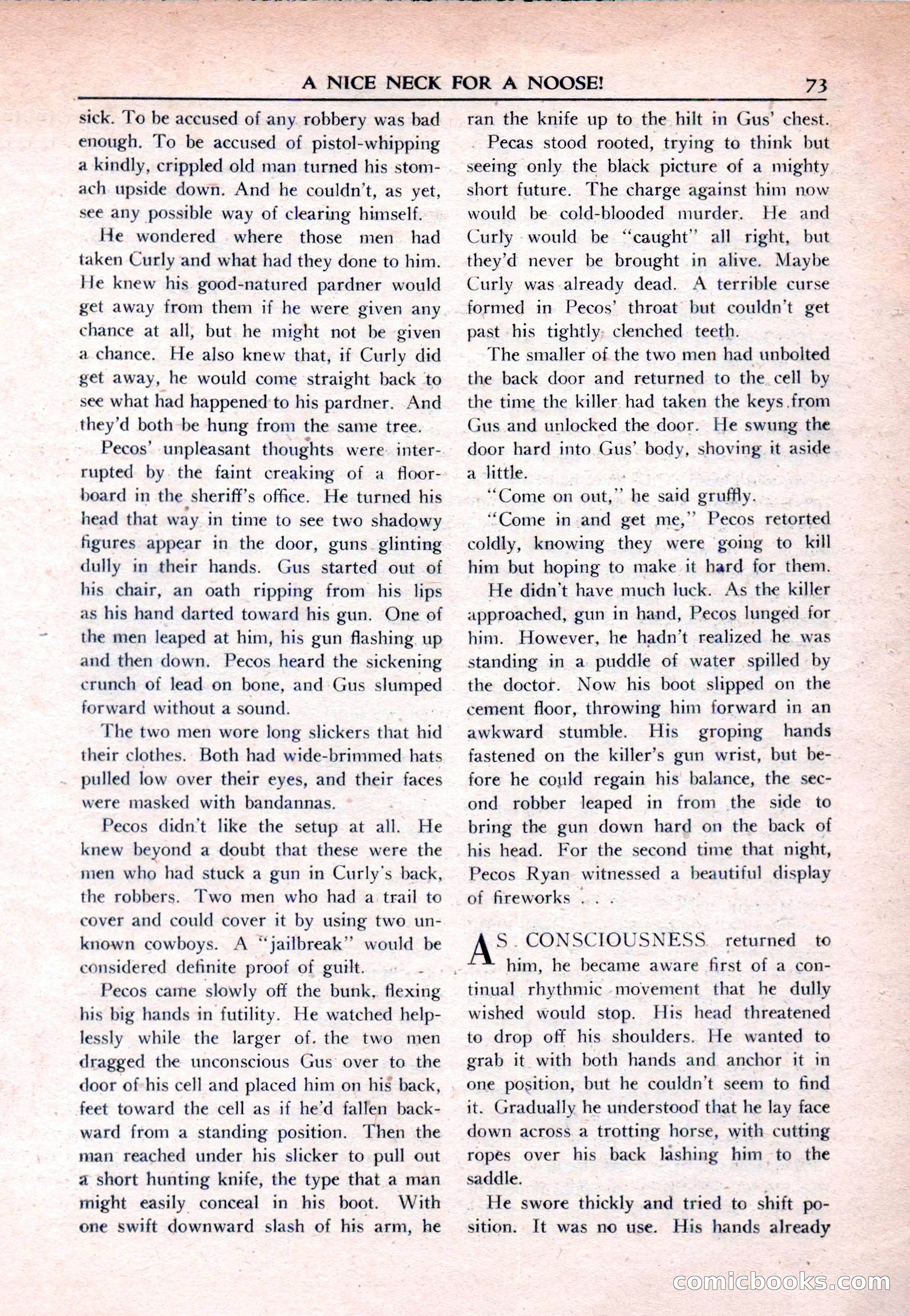 New Western Magazine, March 1953 — page 73 of 116