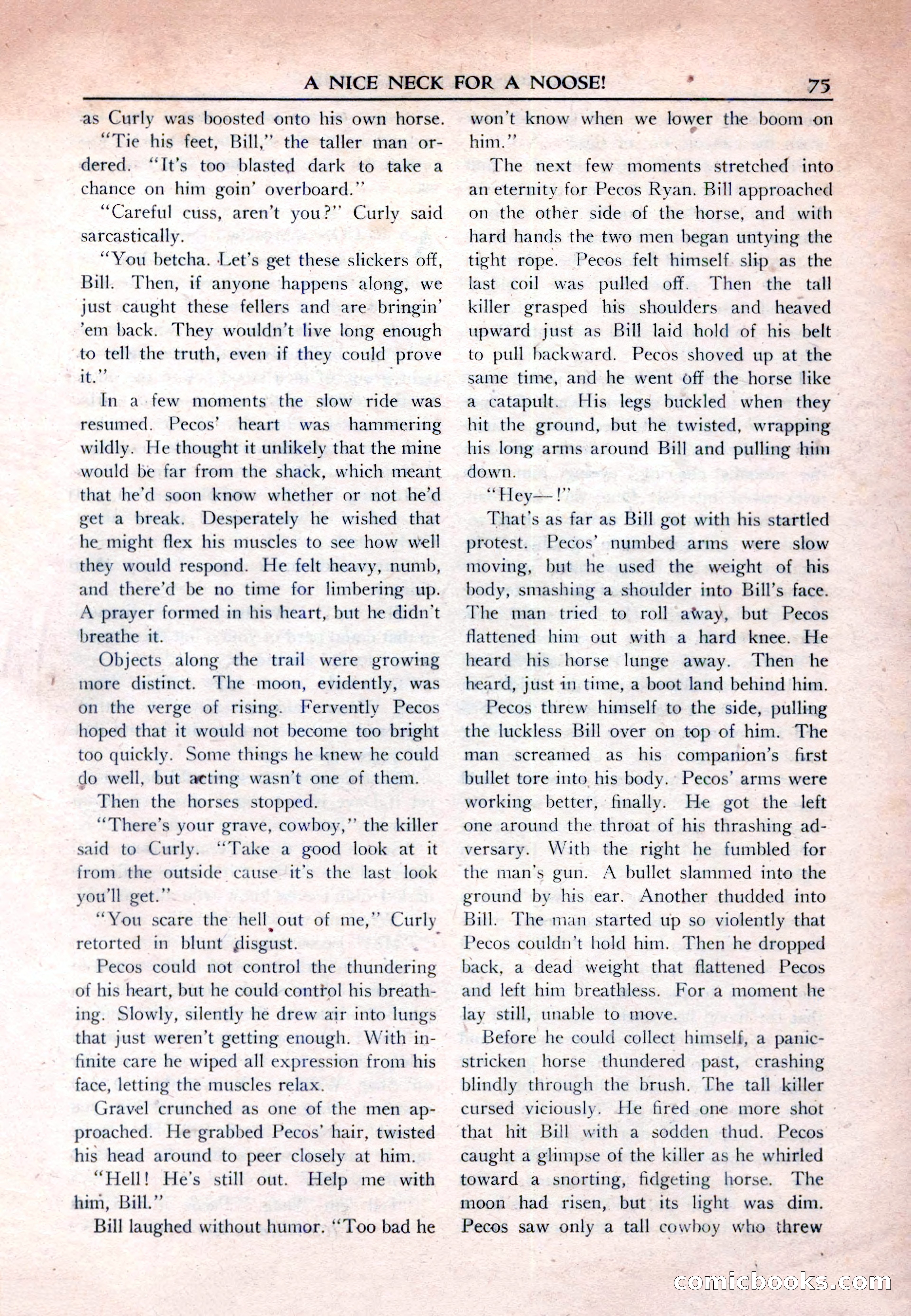 New Western Magazine, March 1953 — page 75 of 116
