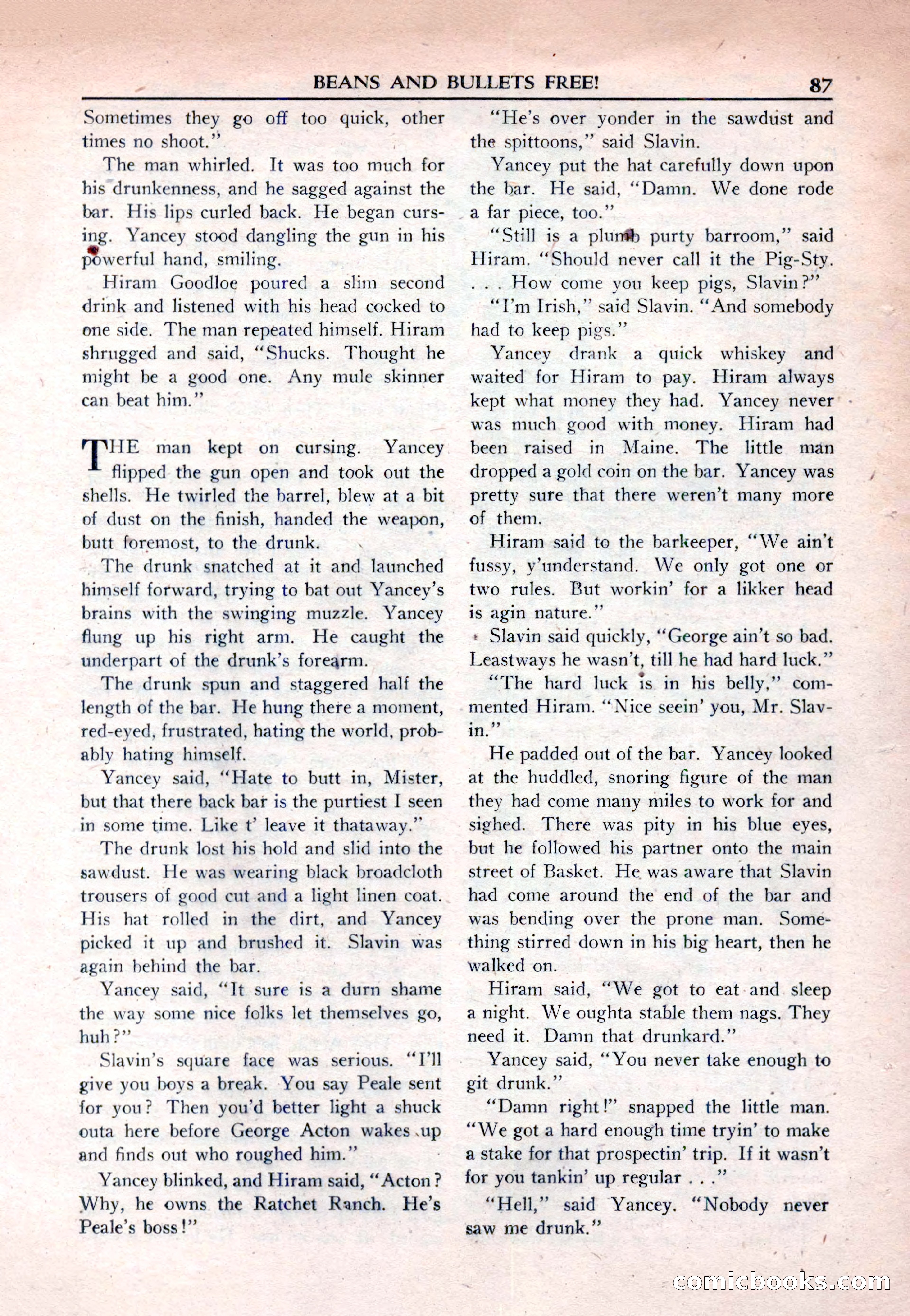New Western Magazine, March 1953 — page 87 of 116