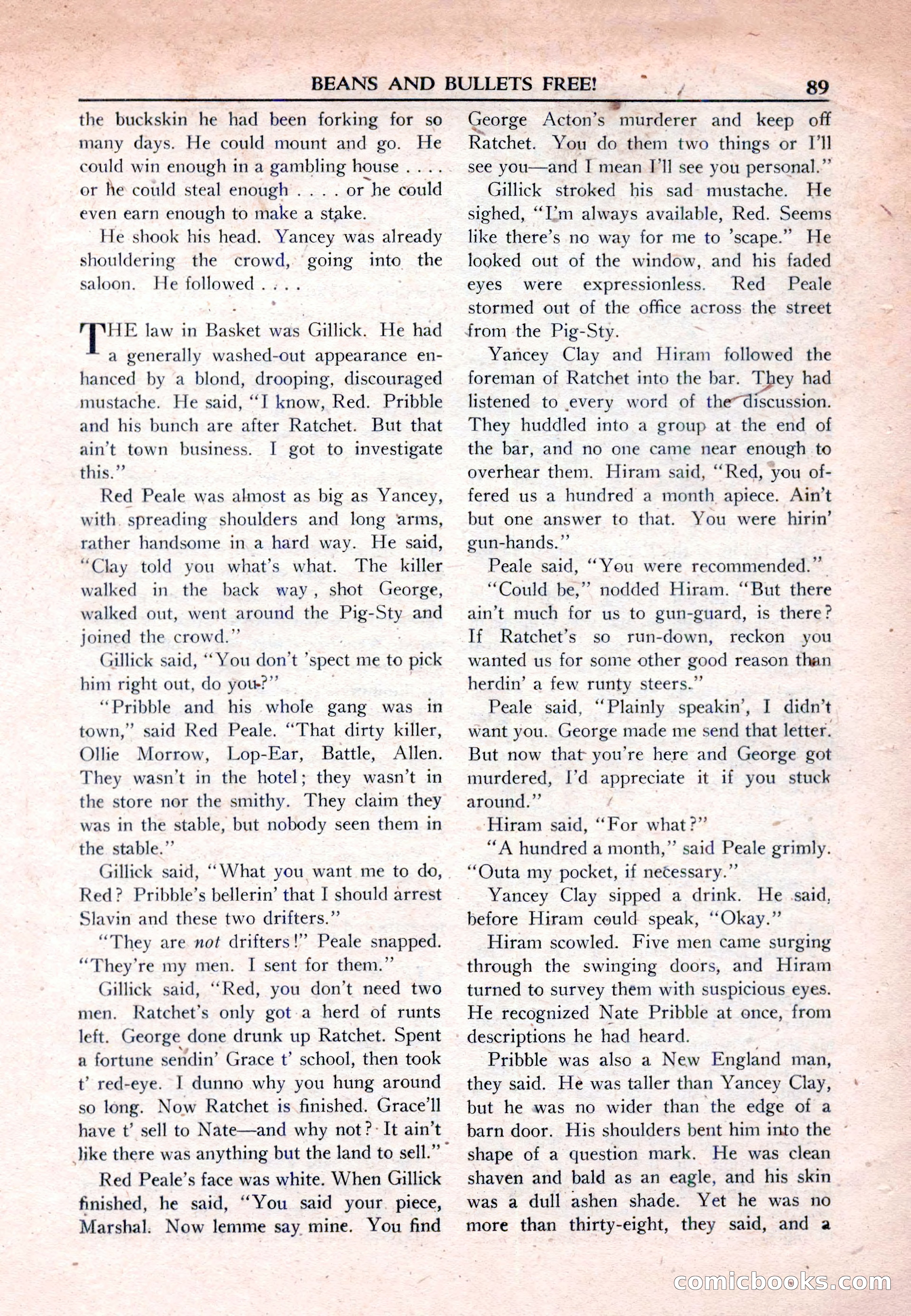 New Western Magazine, March 1953 — page 89 of 116