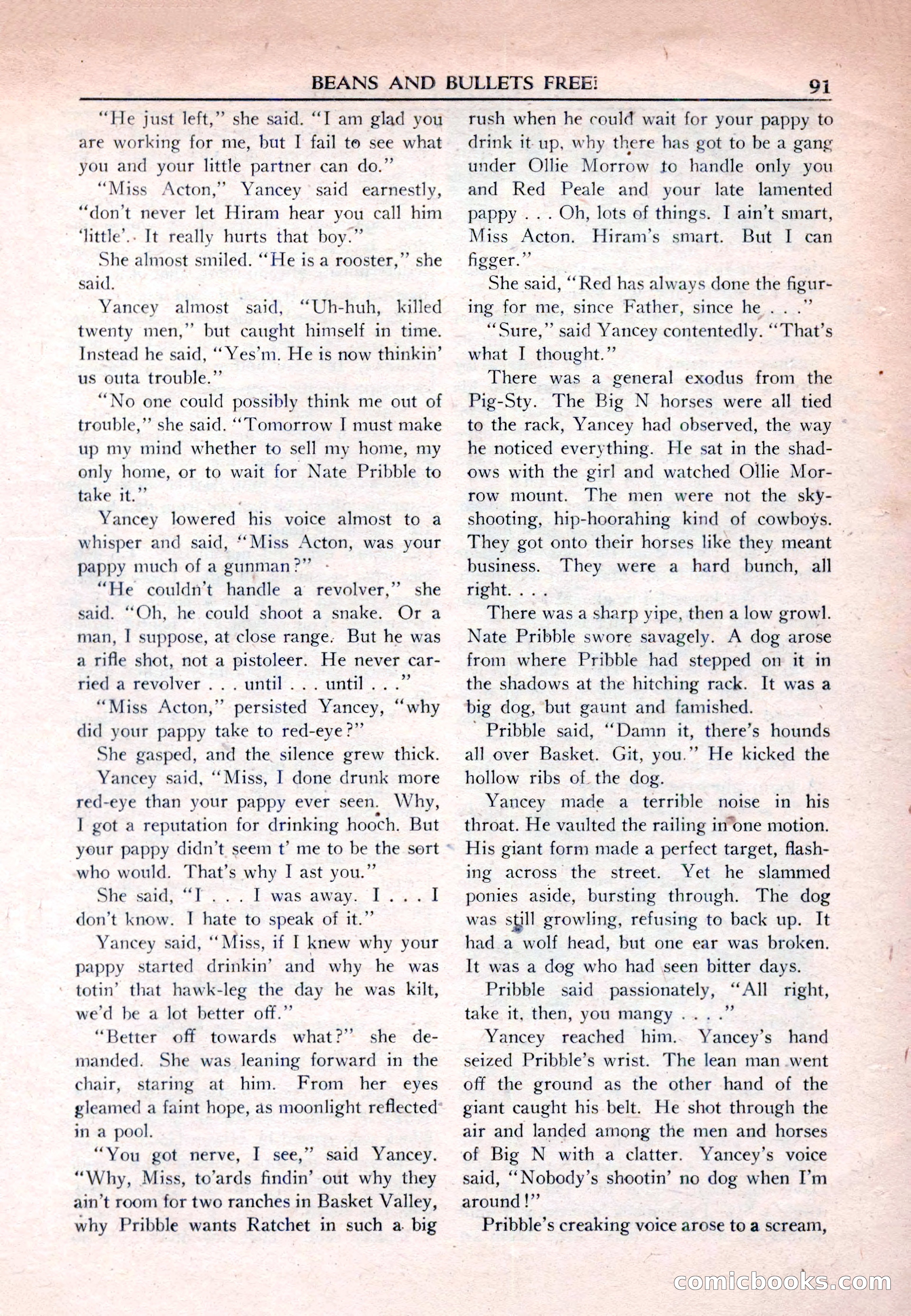 New Western Magazine, March 1953 — page 91 of 116