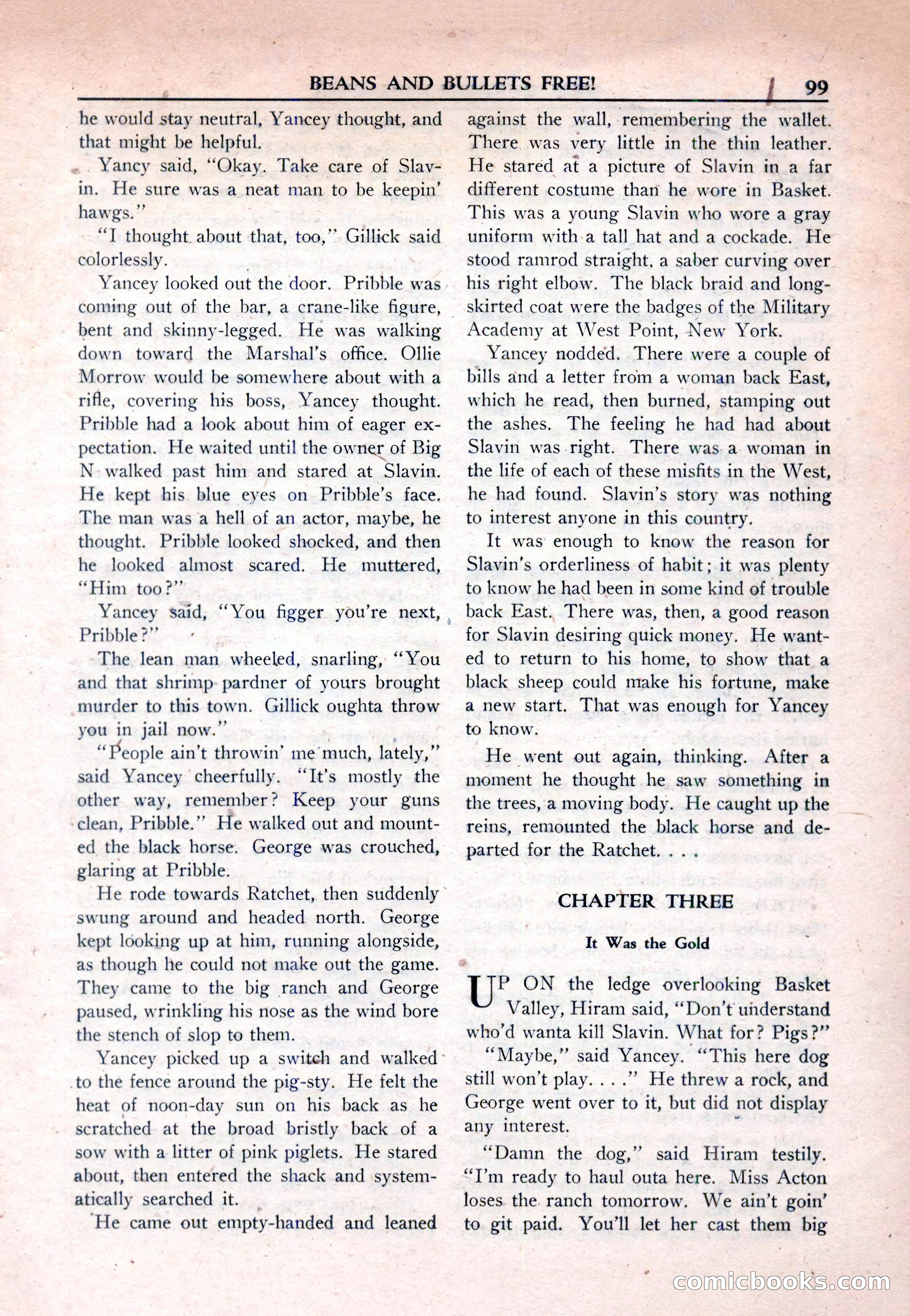 New Western Magazine, March 1953 — page 99 of 116