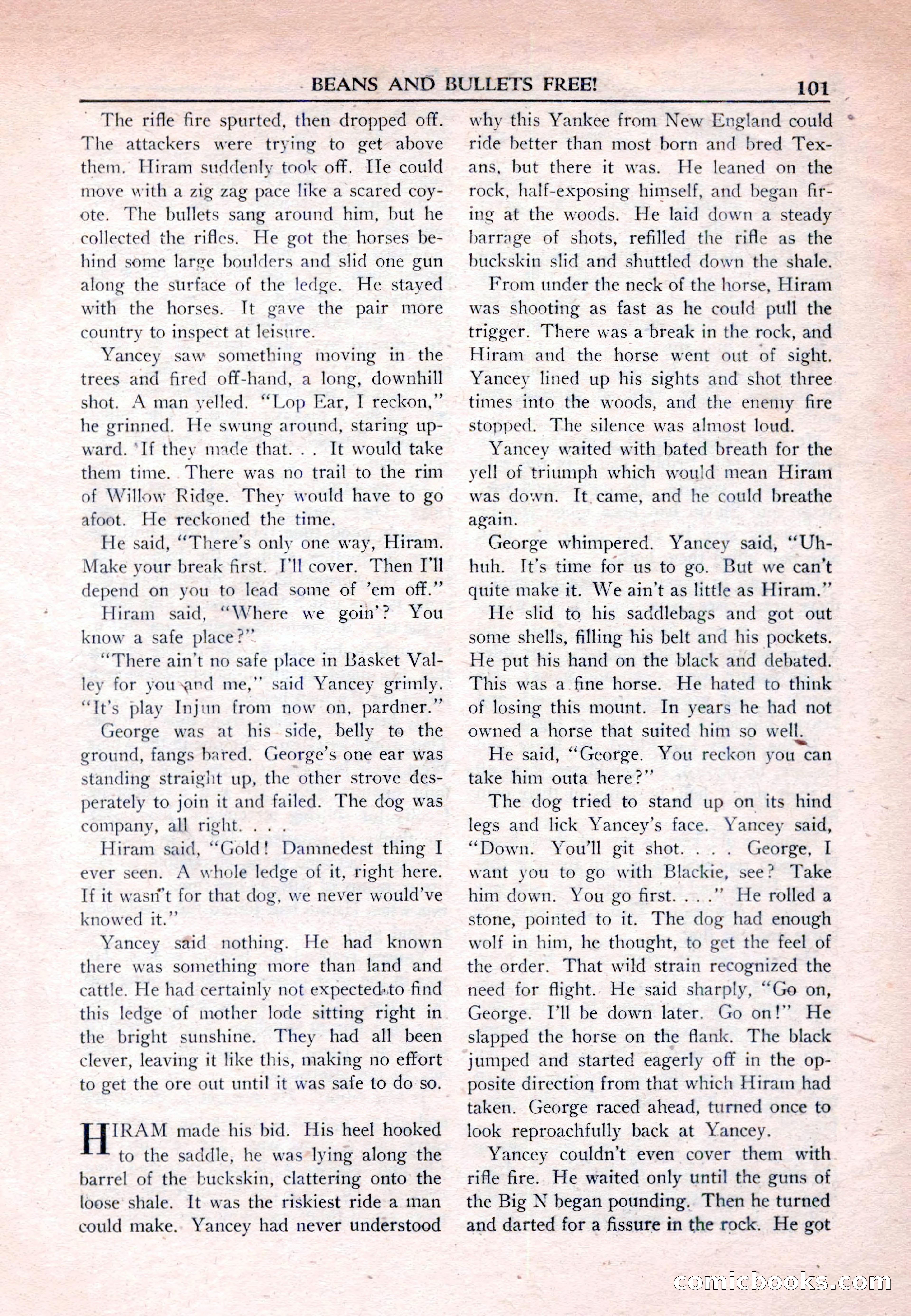 New Western Magazine, March 1953 — page 101 of 116