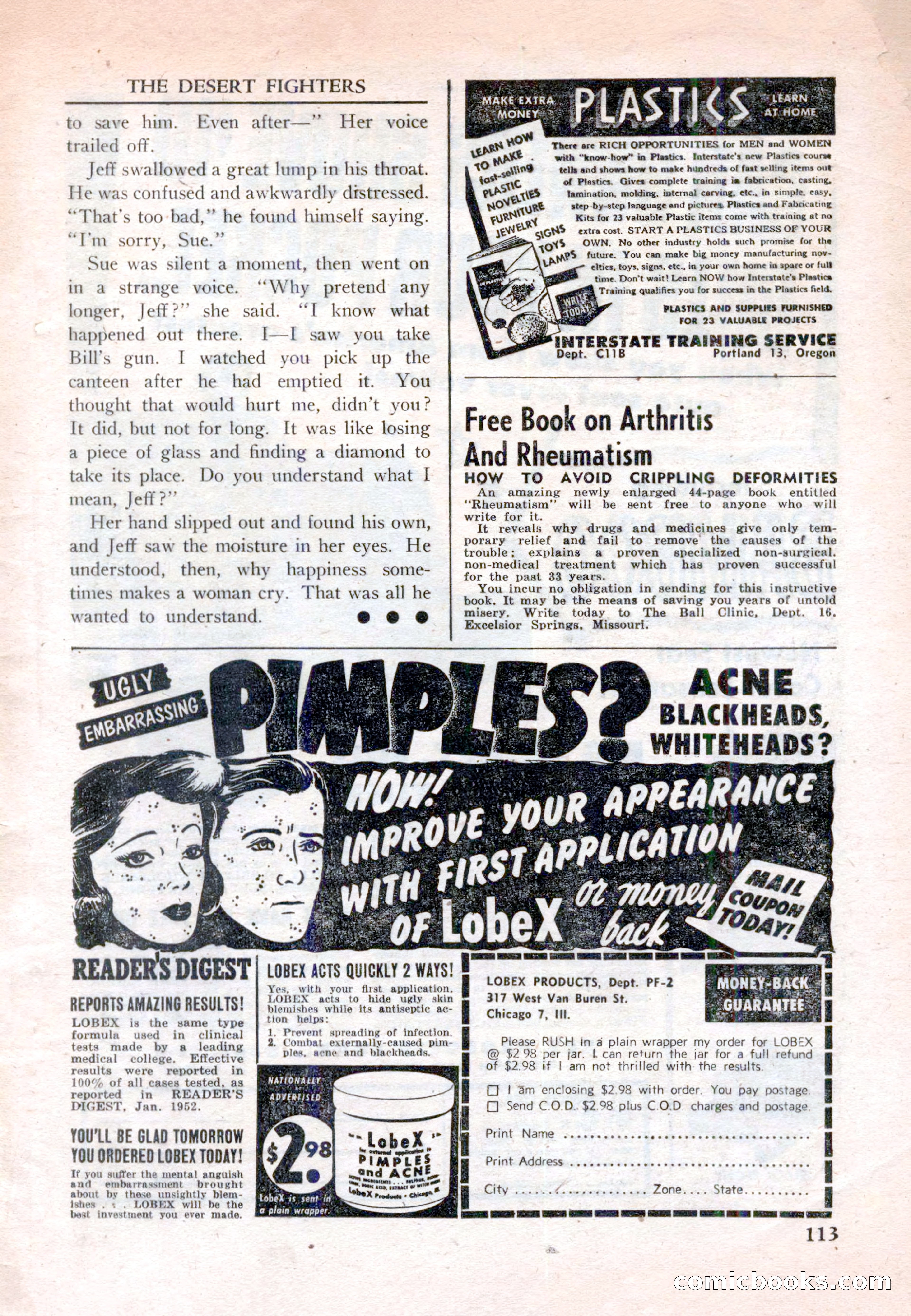 New Western Magazine, March 1953 — page 113 of 116