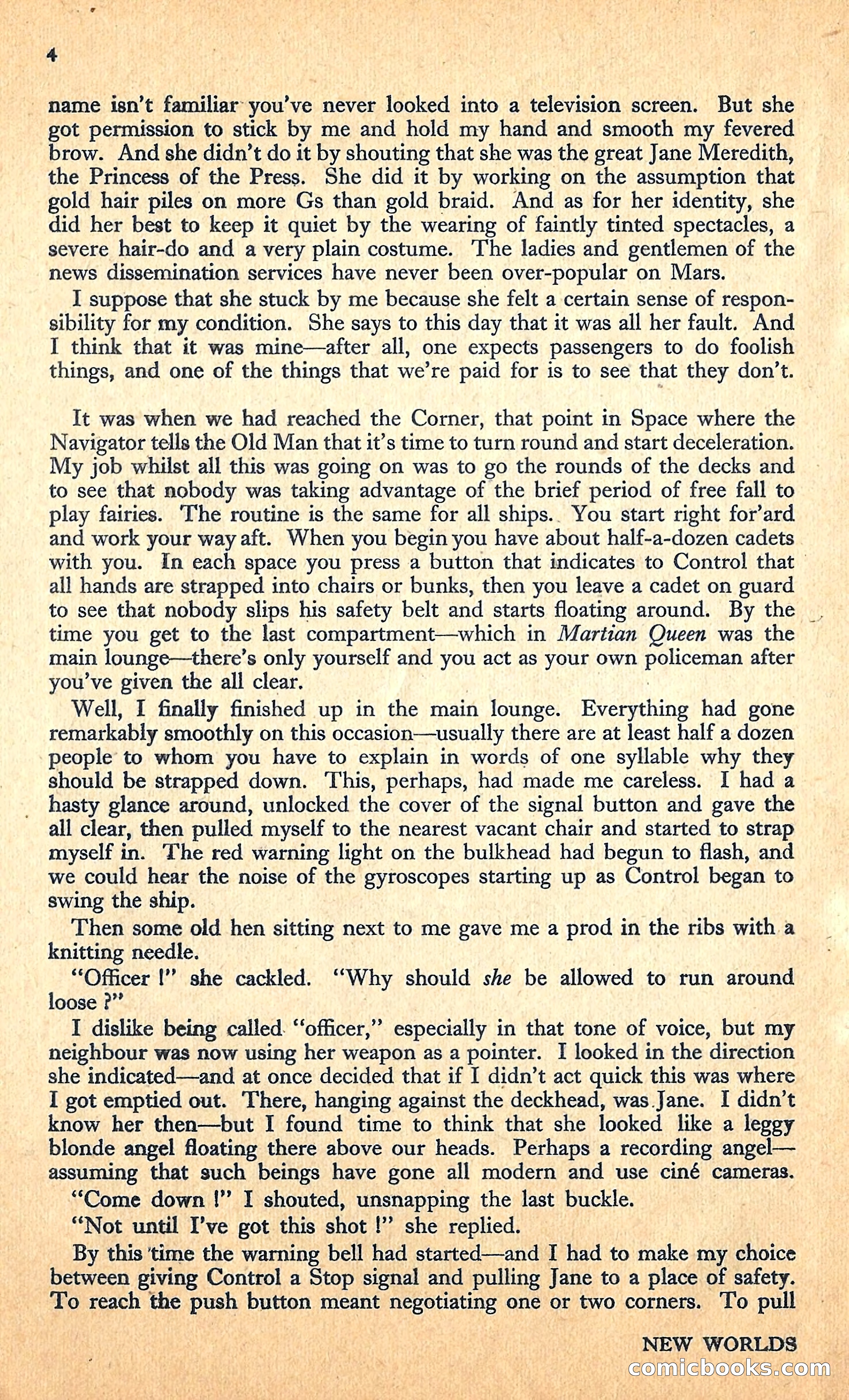 New Worlds, January 1952 — page 6 of 100