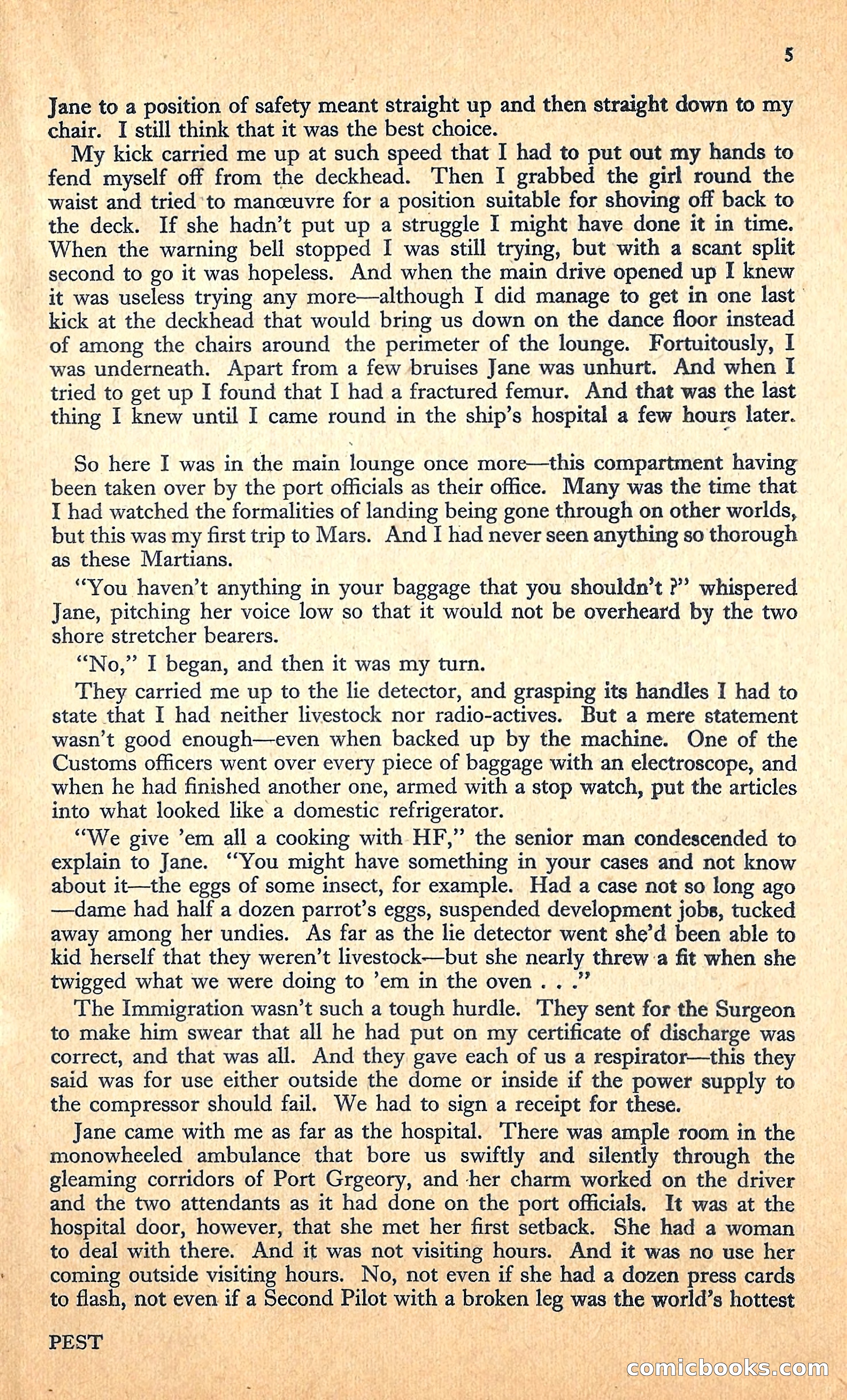 New Worlds, January 1952 — page 7 of 100