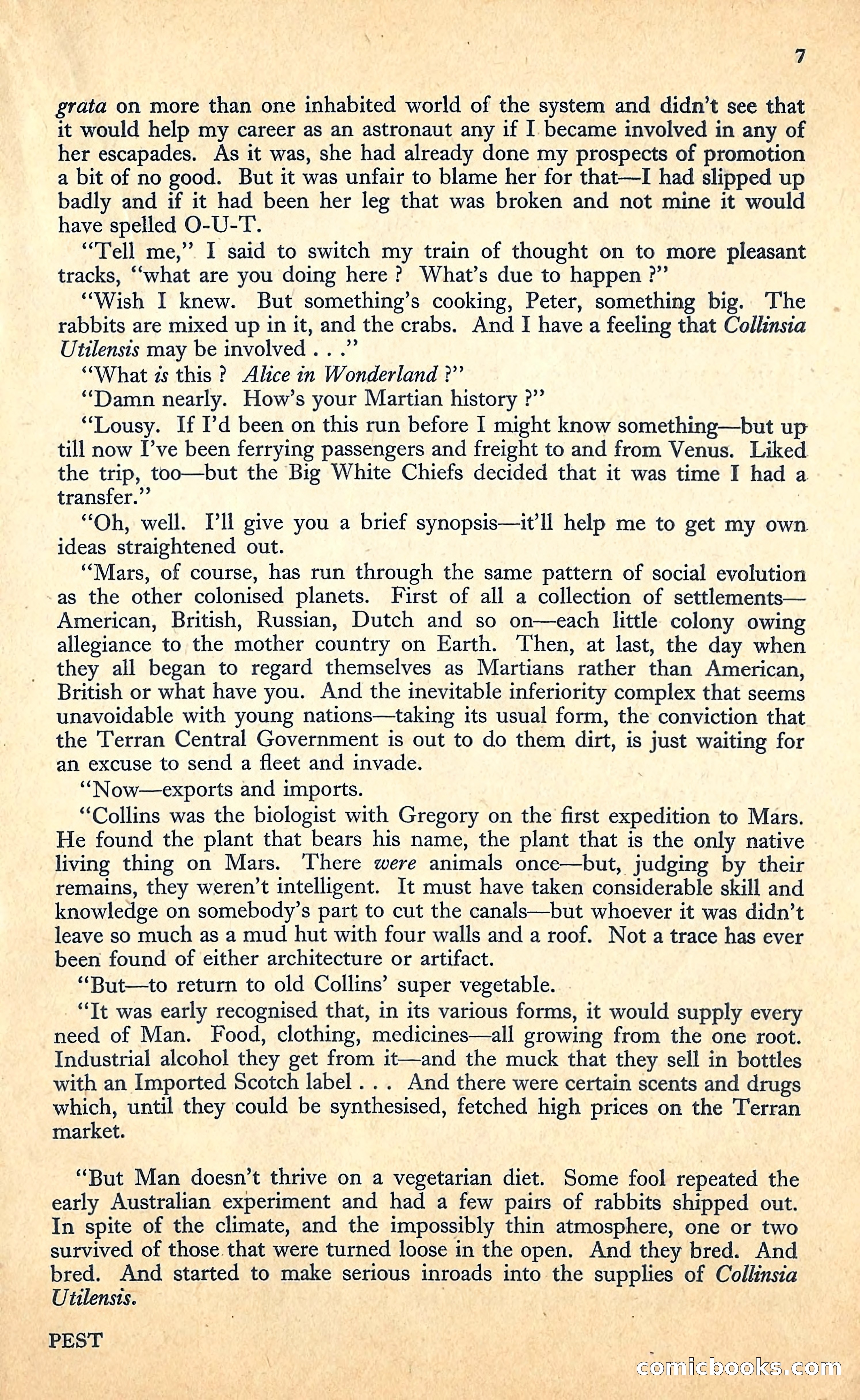 New Worlds, January 1952 — page 9 of 100