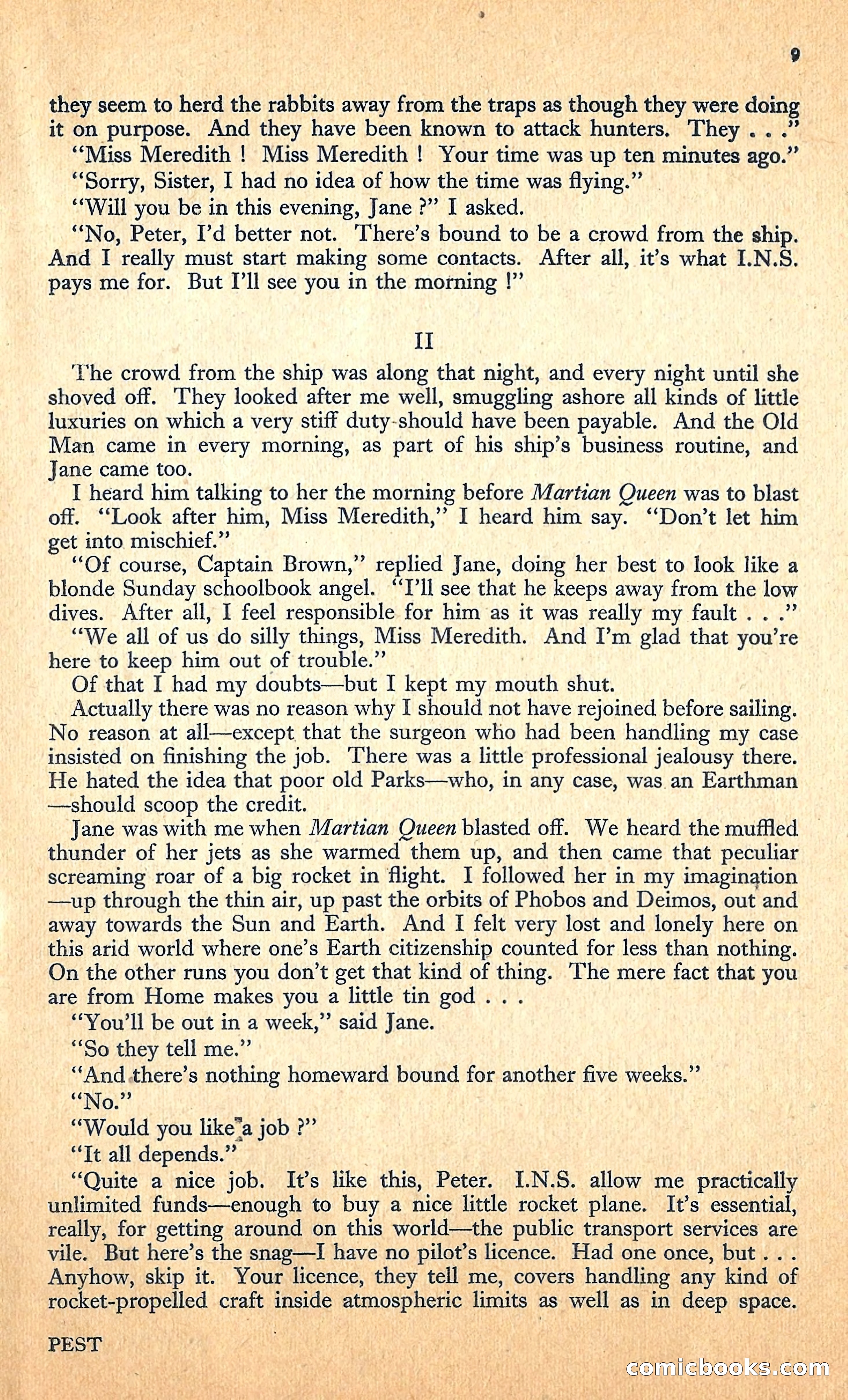 New Worlds, January 1952 — page 11 of 100