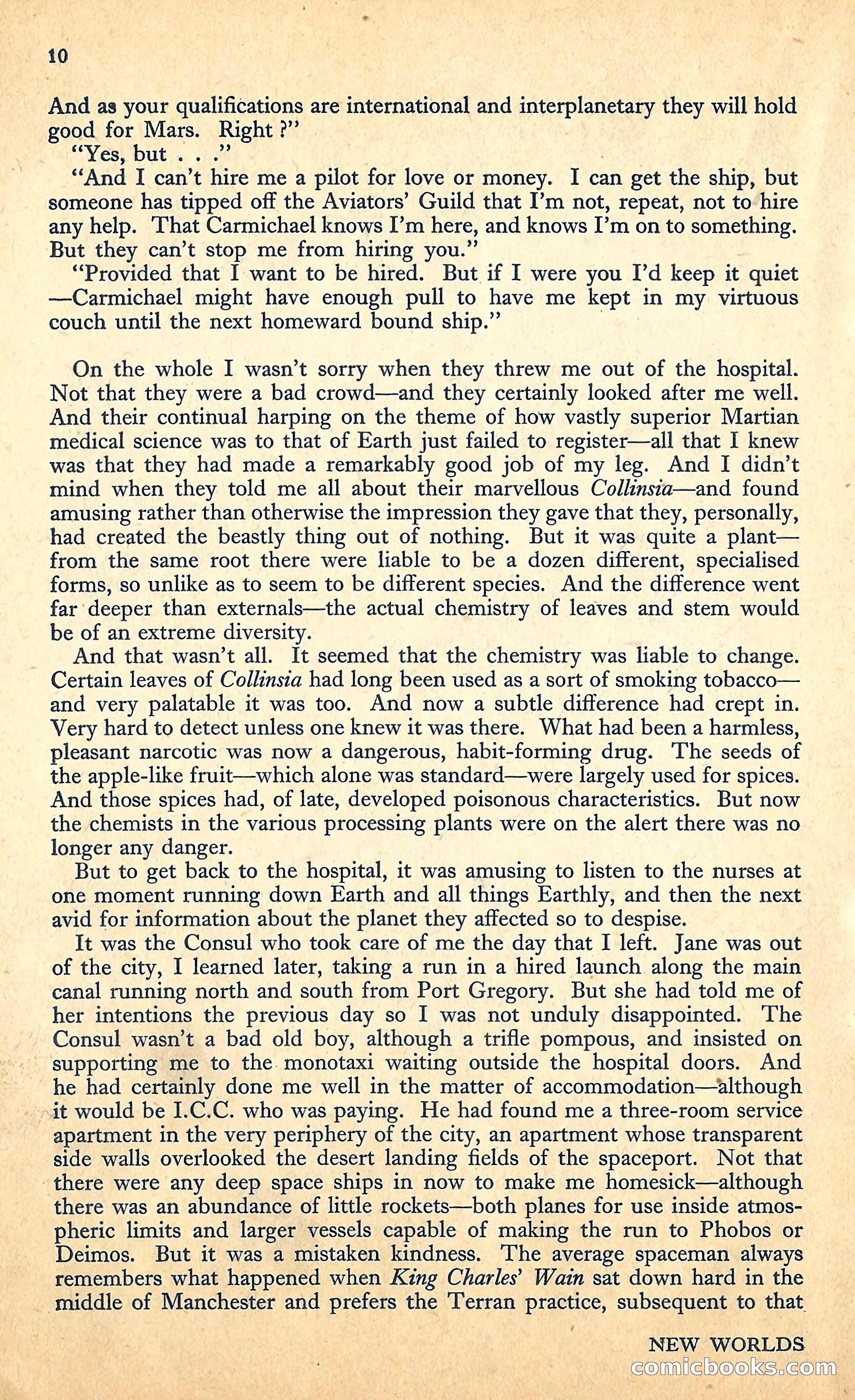 New Worlds, January 1952 — page 12 of 100