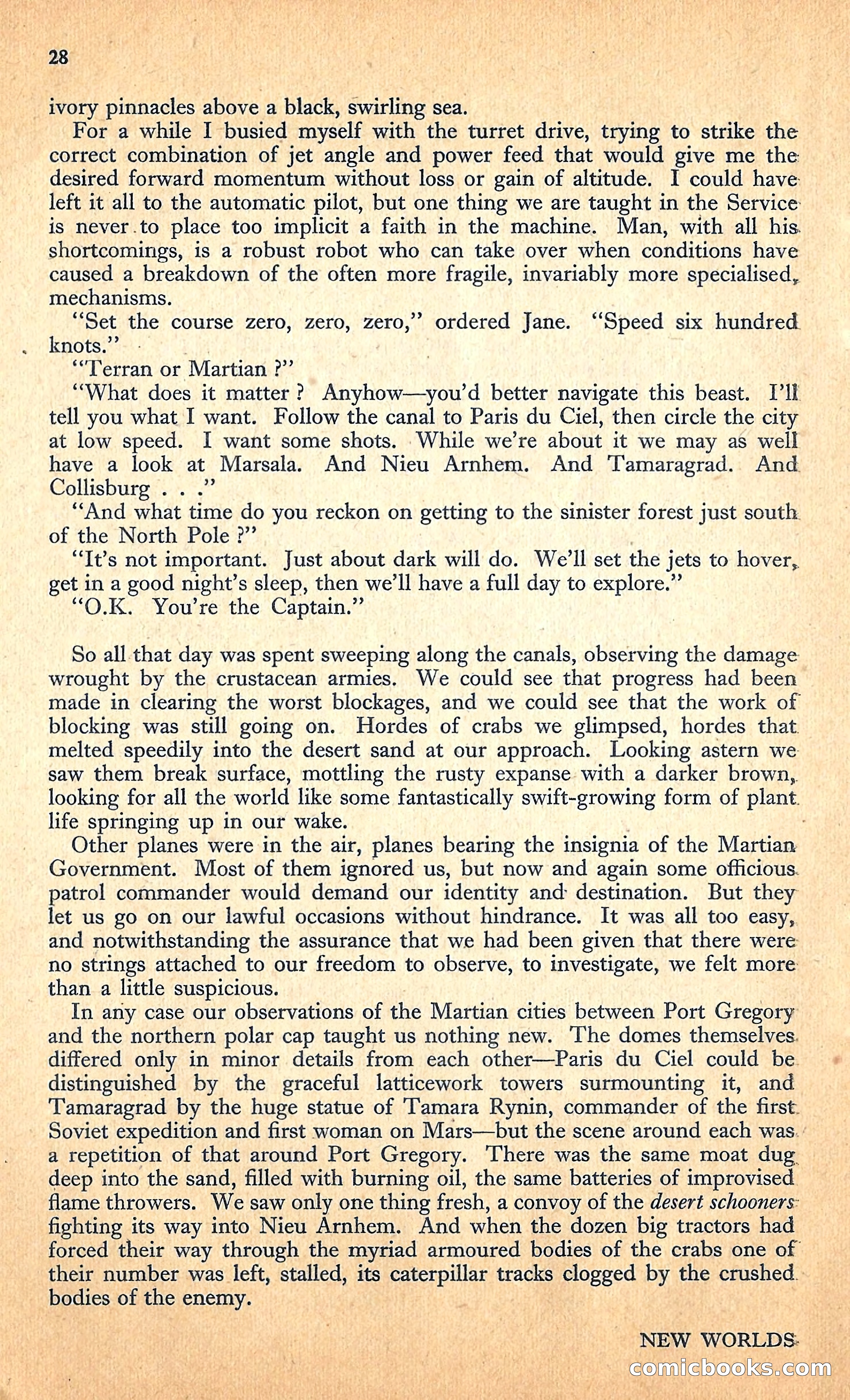 New Worlds, January 1952 — page 30 of 100