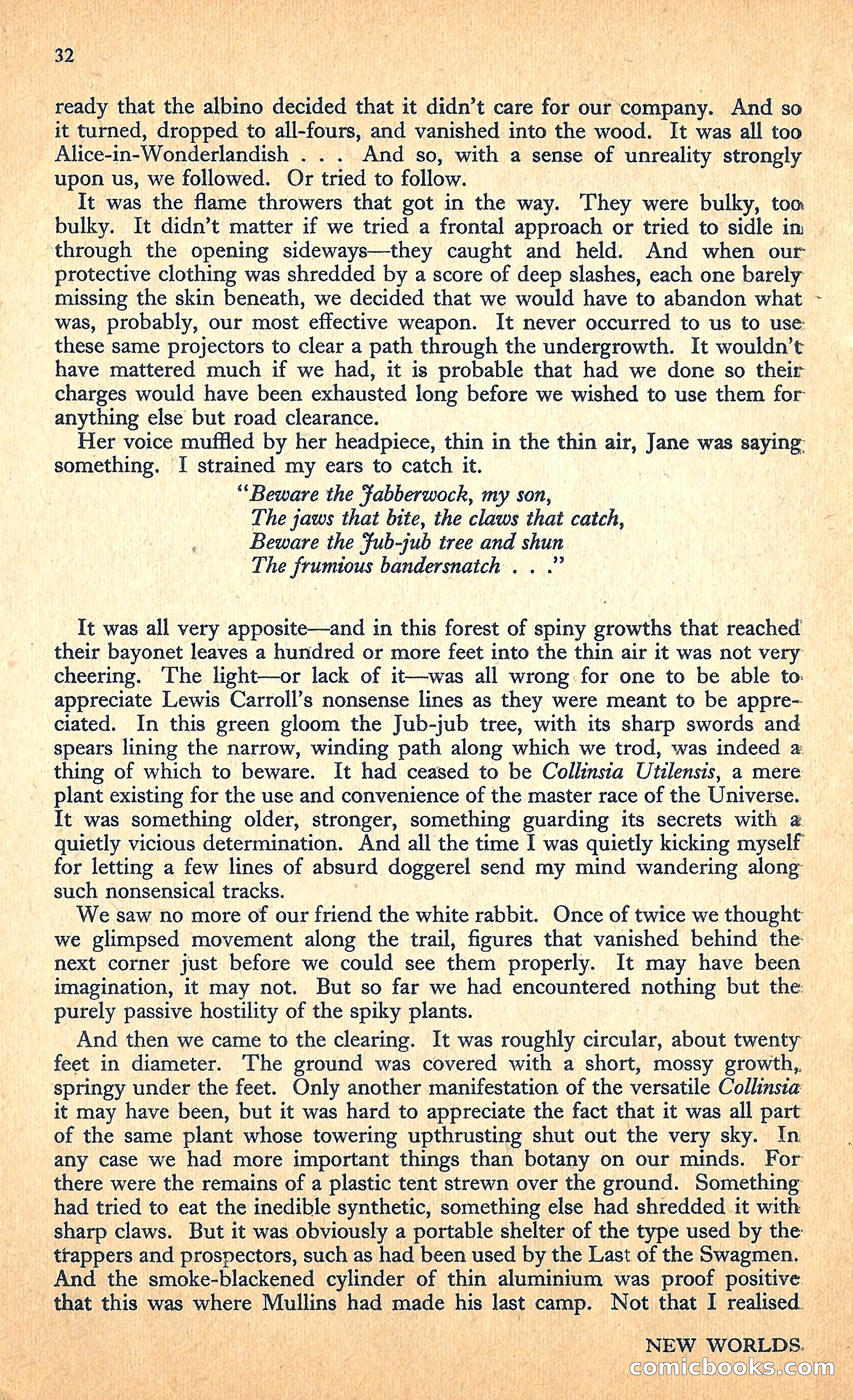 New Worlds, January 1952 — page 34 of 100