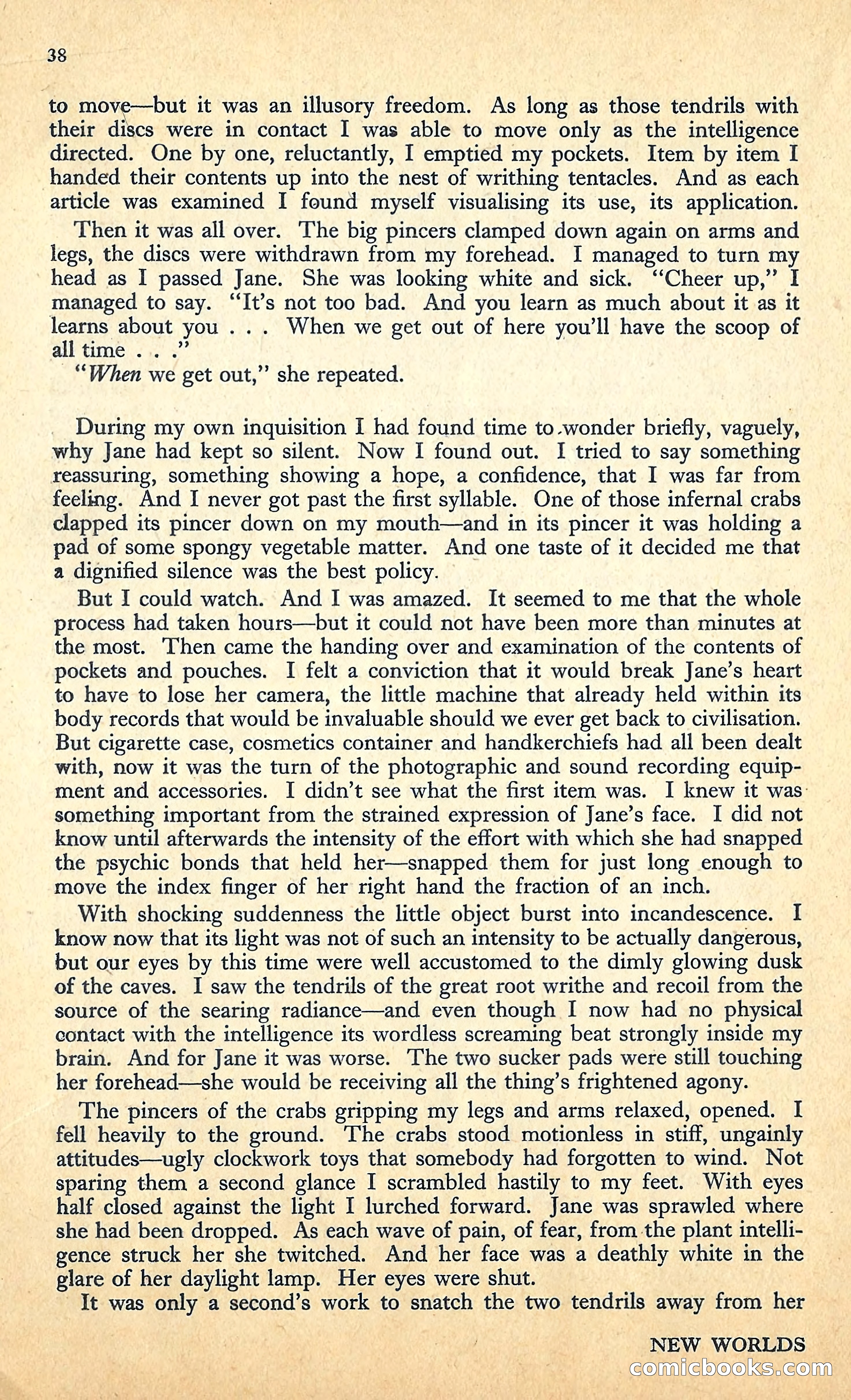 New Worlds, January 1952 — page 40 of 100