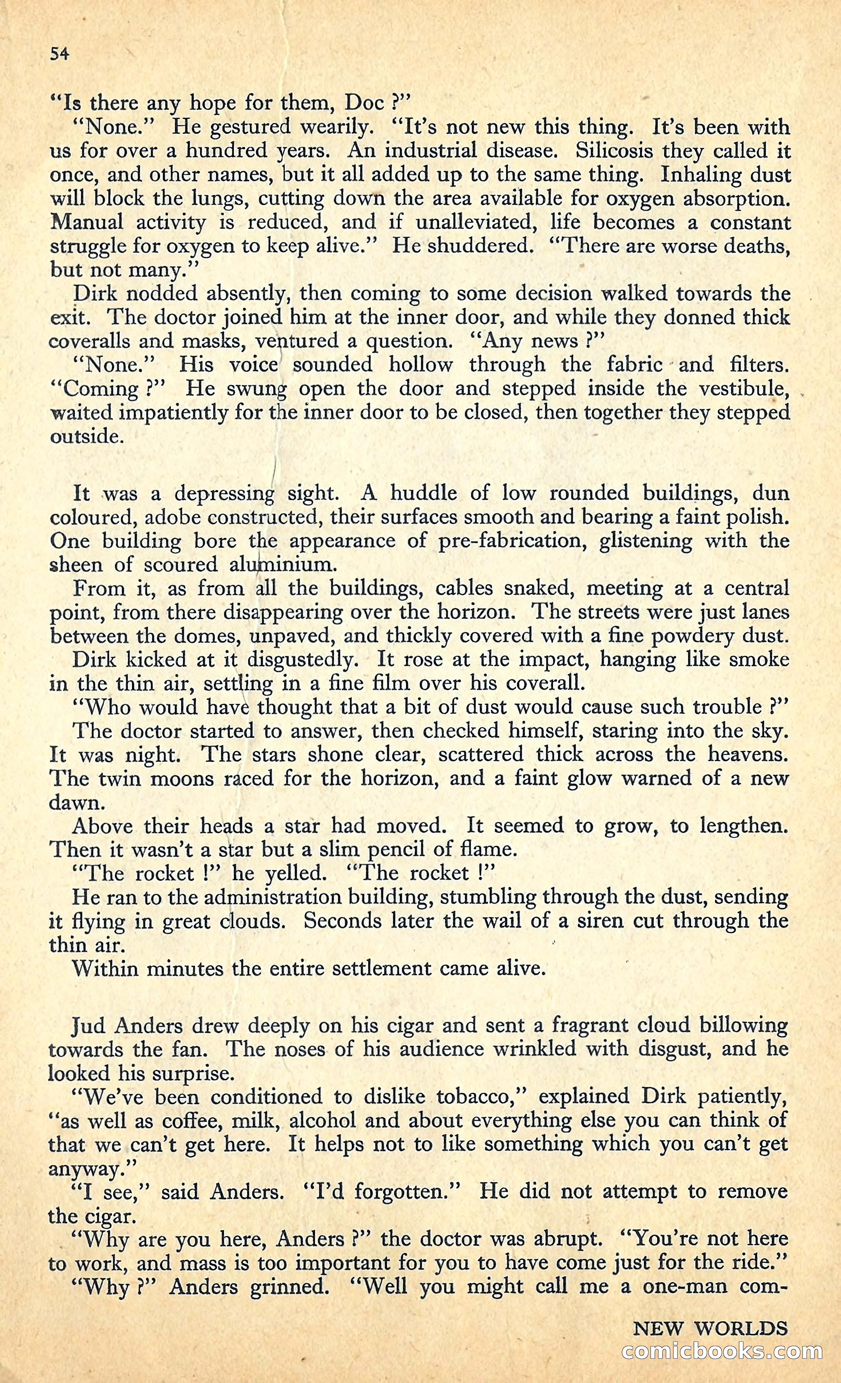 New Worlds, January 1952 — page 56 of 100
