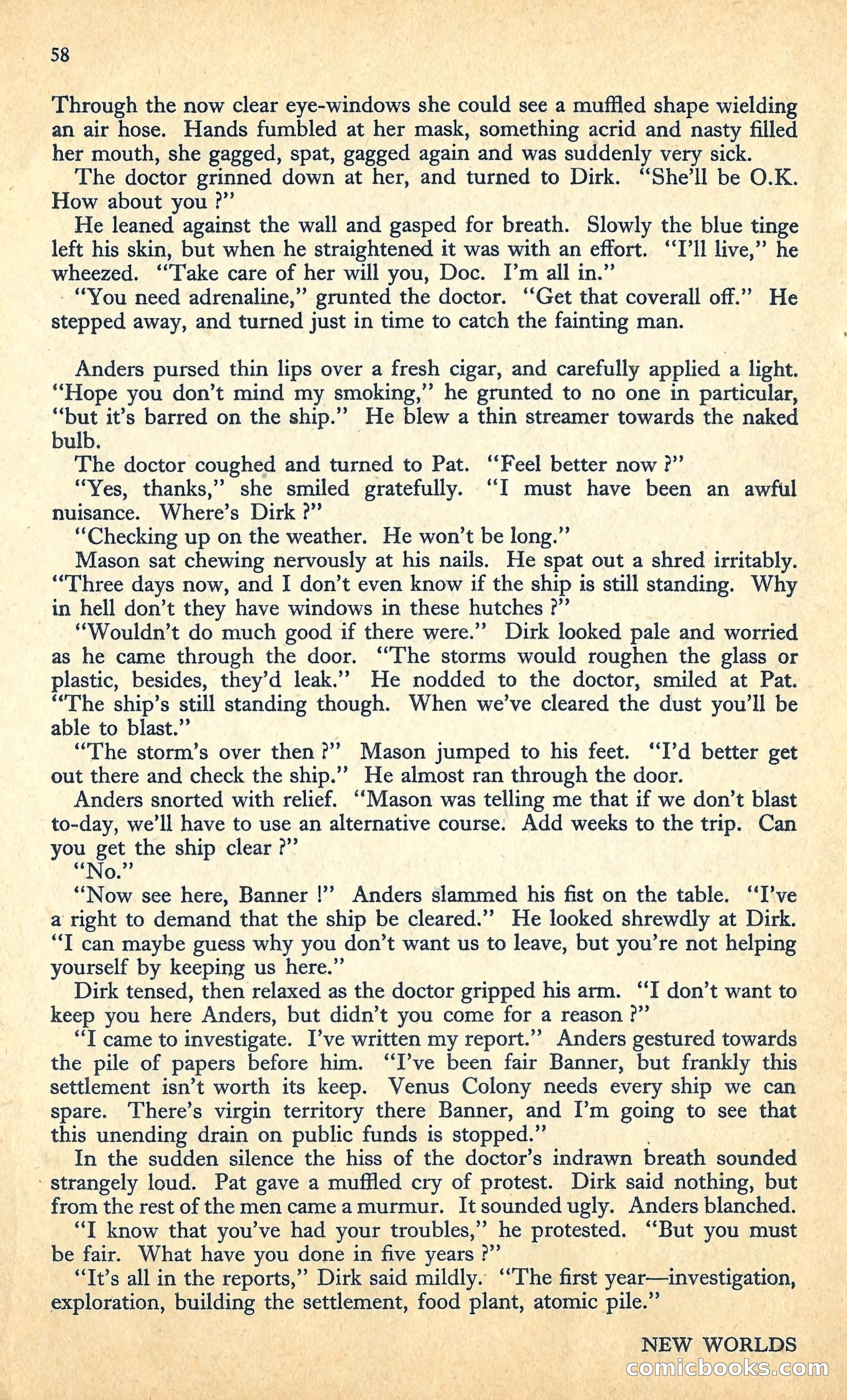 New Worlds, January 1952 — page 60 of 100