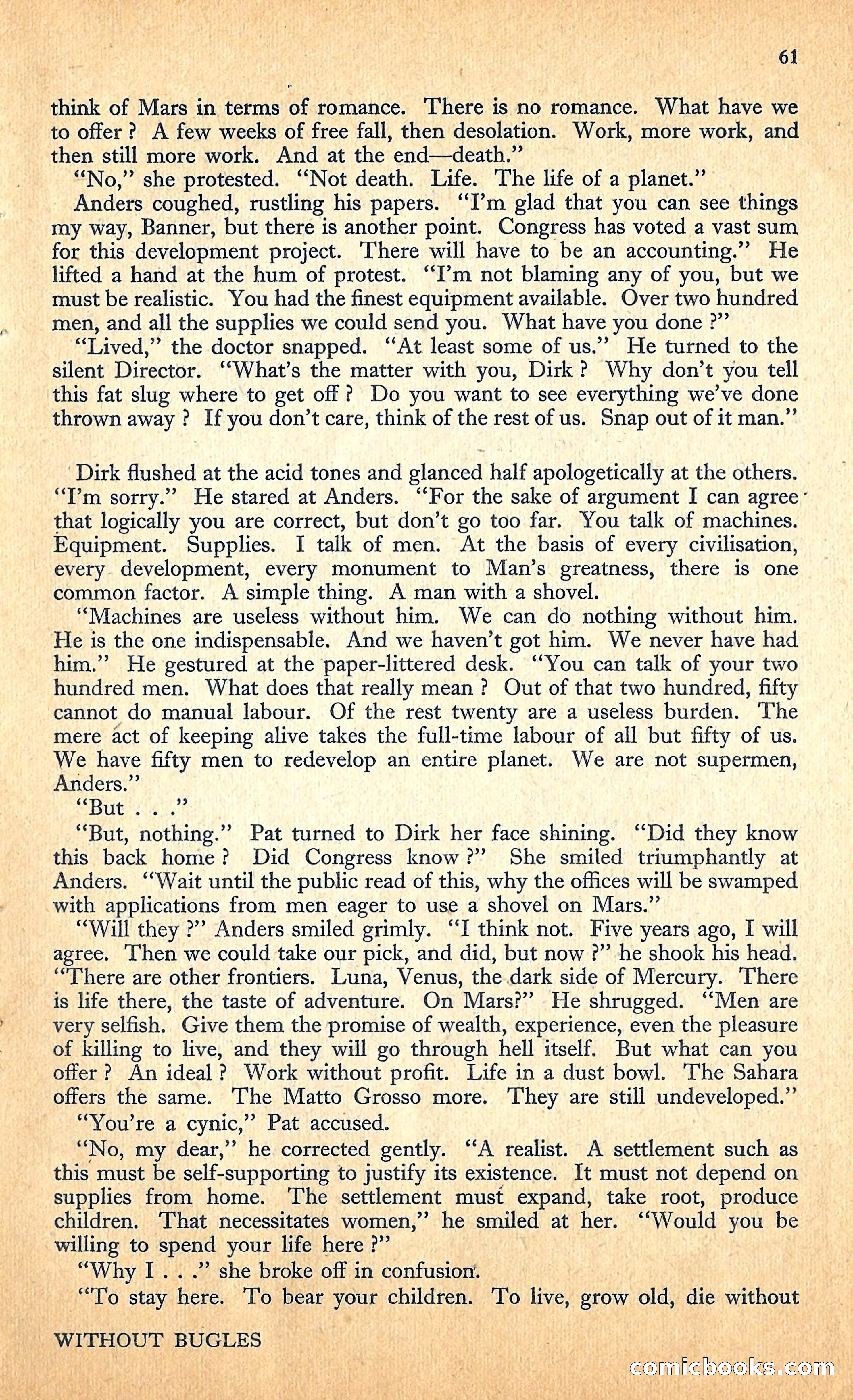 New Worlds, January 1952 — page 63 of 100