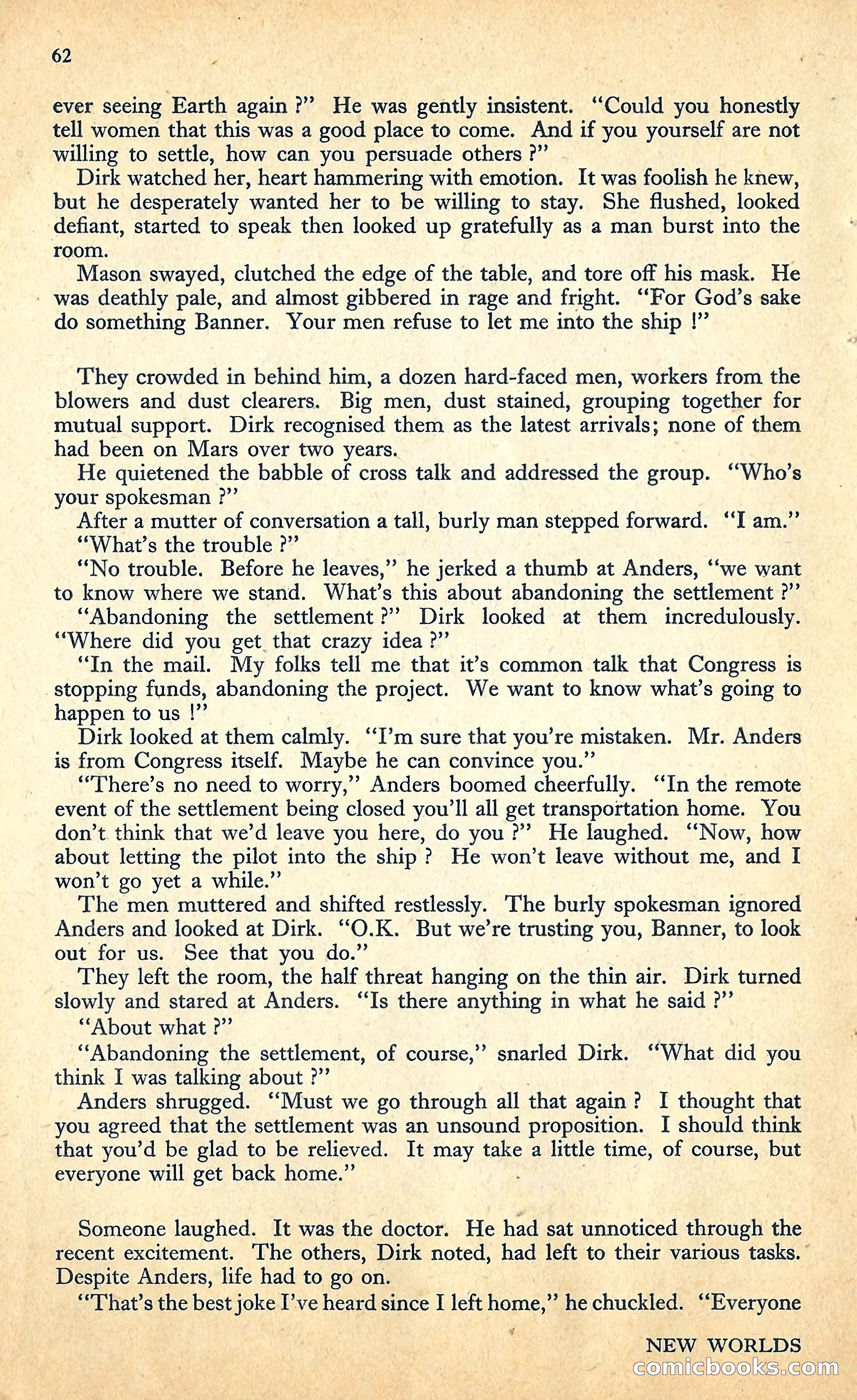 New Worlds, January 1952 — page 64 of 100