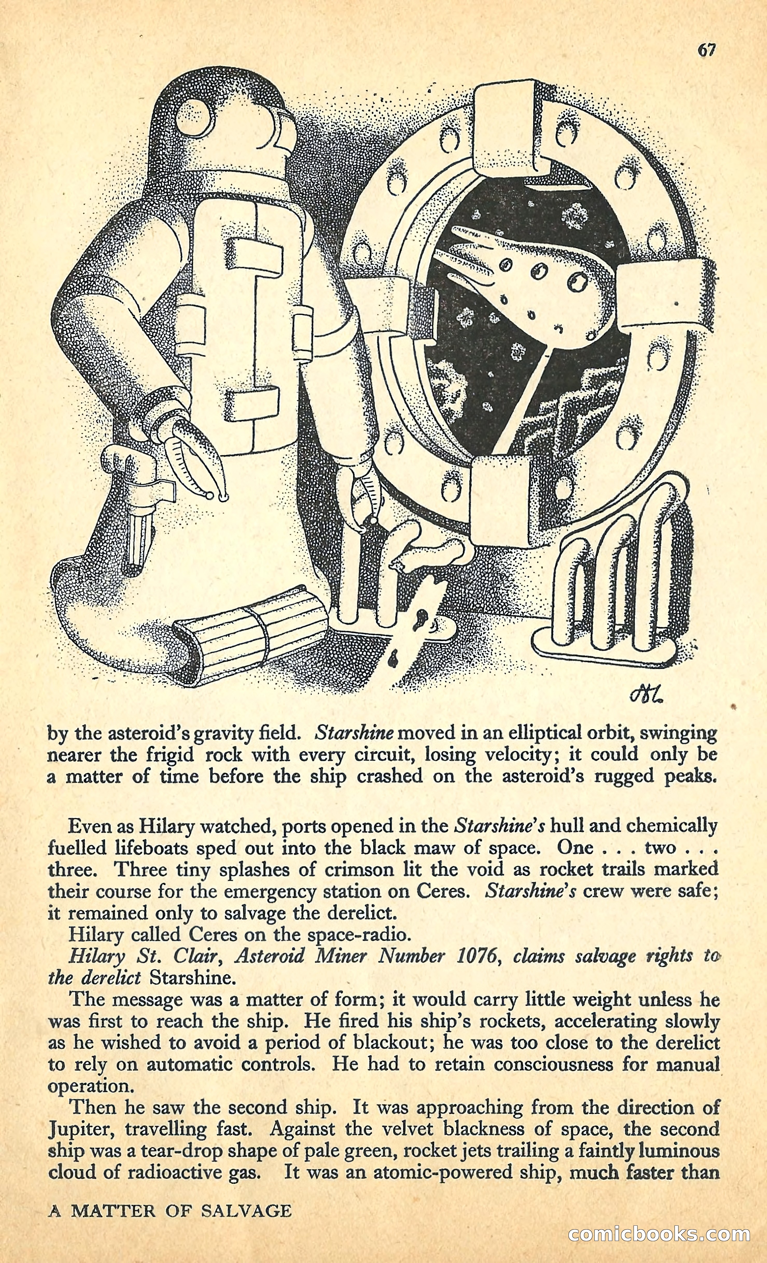 New Worlds, January 1952 — page 69 of 100