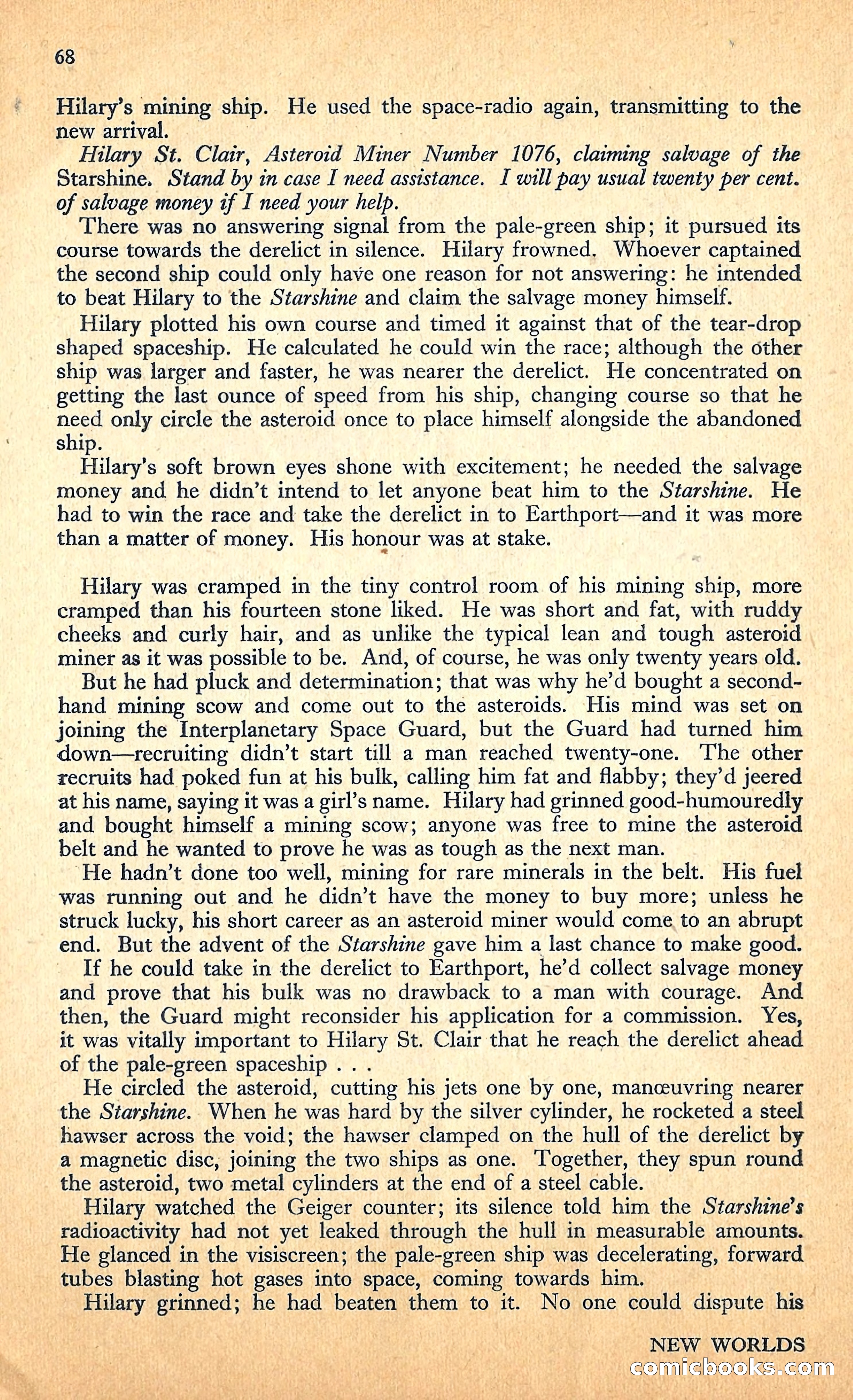 New Worlds, January 1952 — page 70 of 100