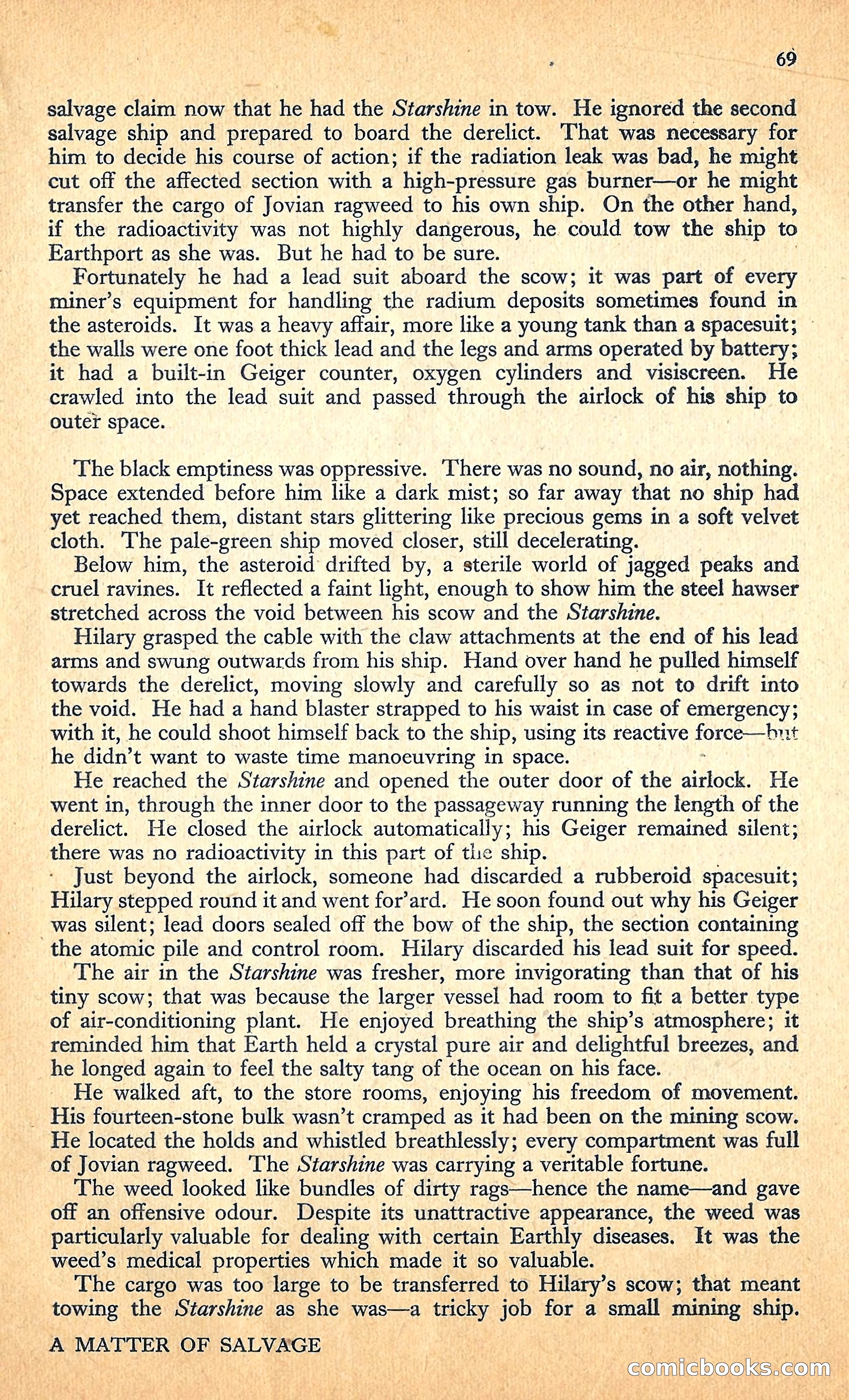 New Worlds, January 1952 — page 71 of 100