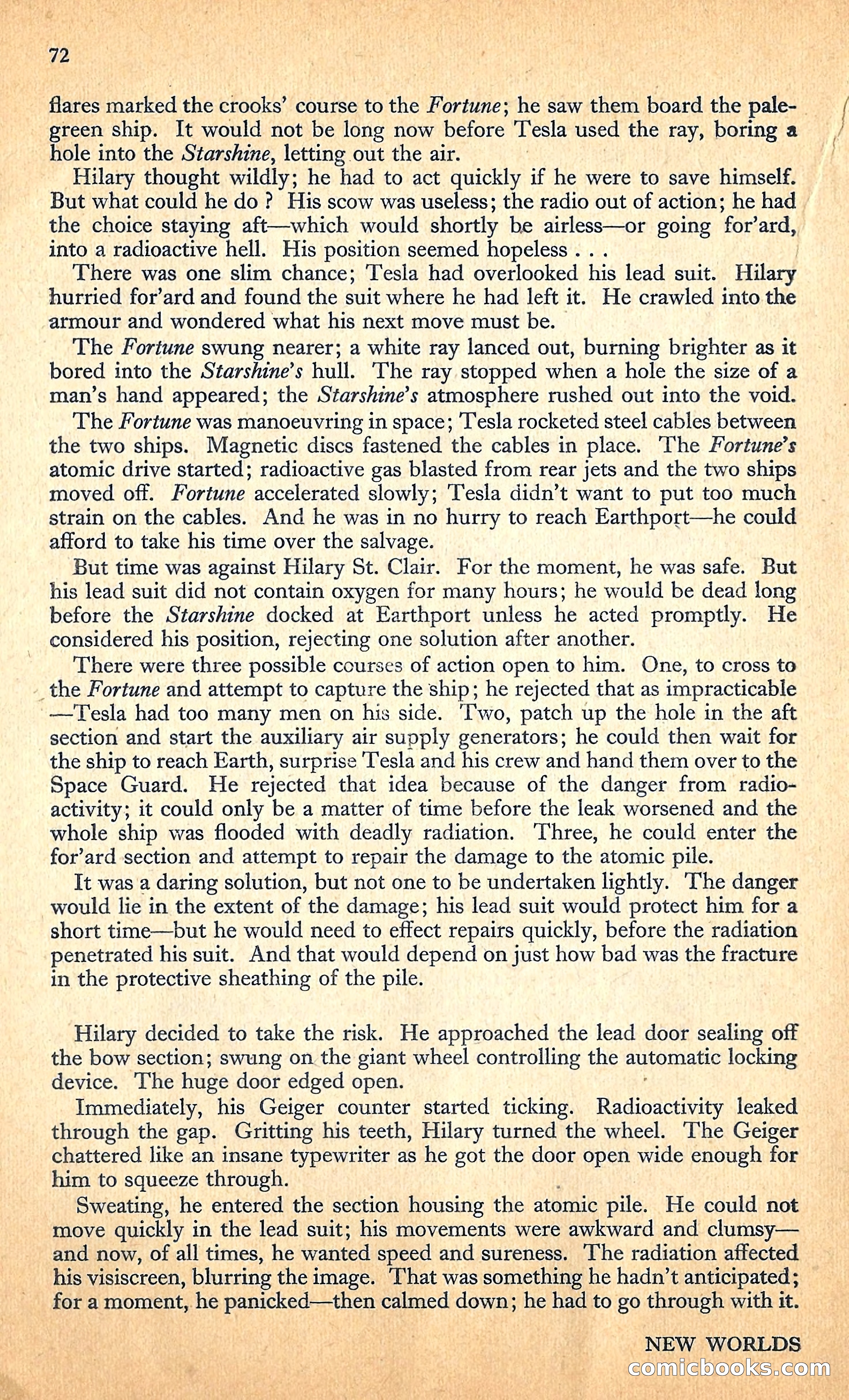 New Worlds, January 1952 — page 74 of 100