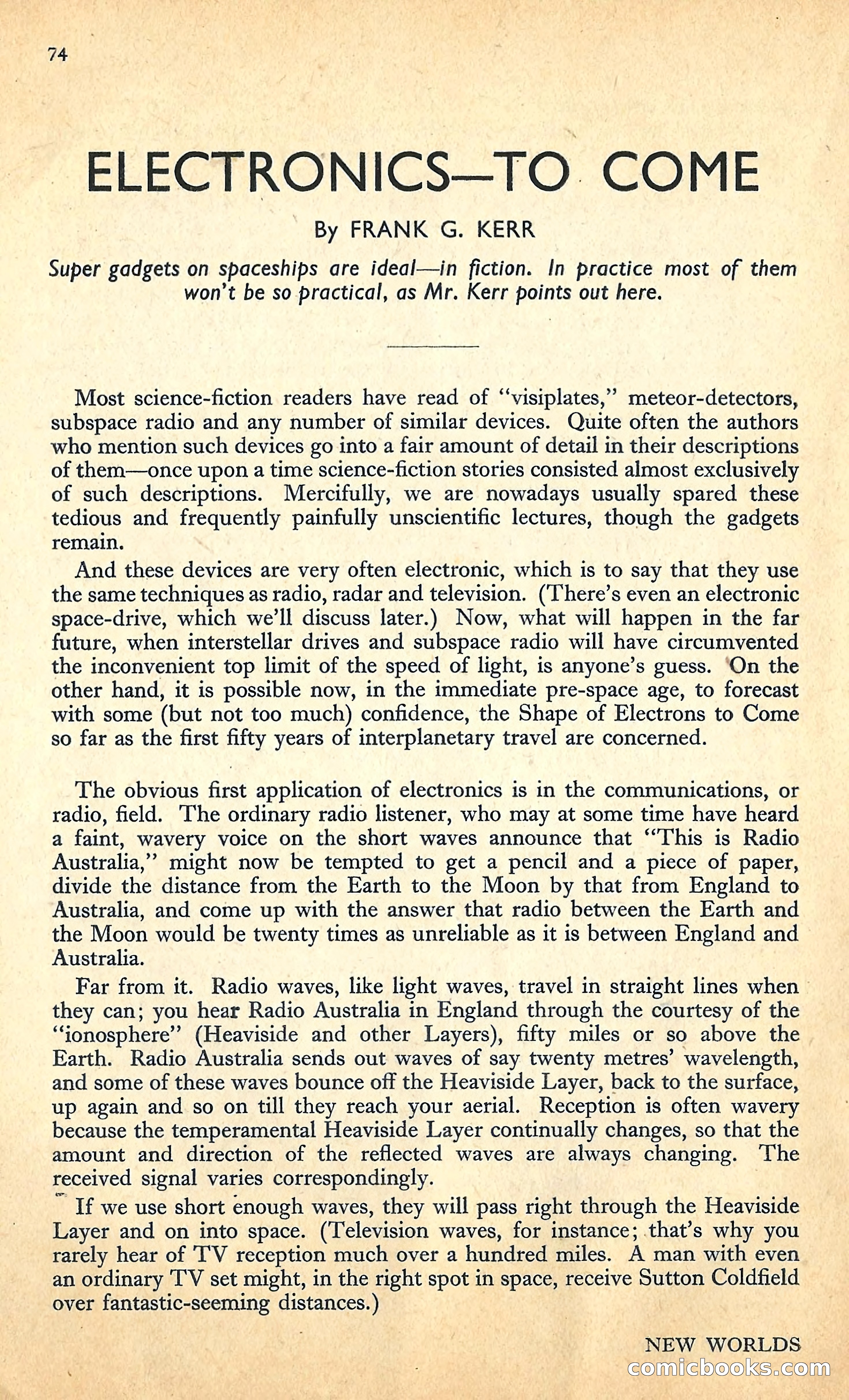New Worlds, January 1952 — page 76 of 100
