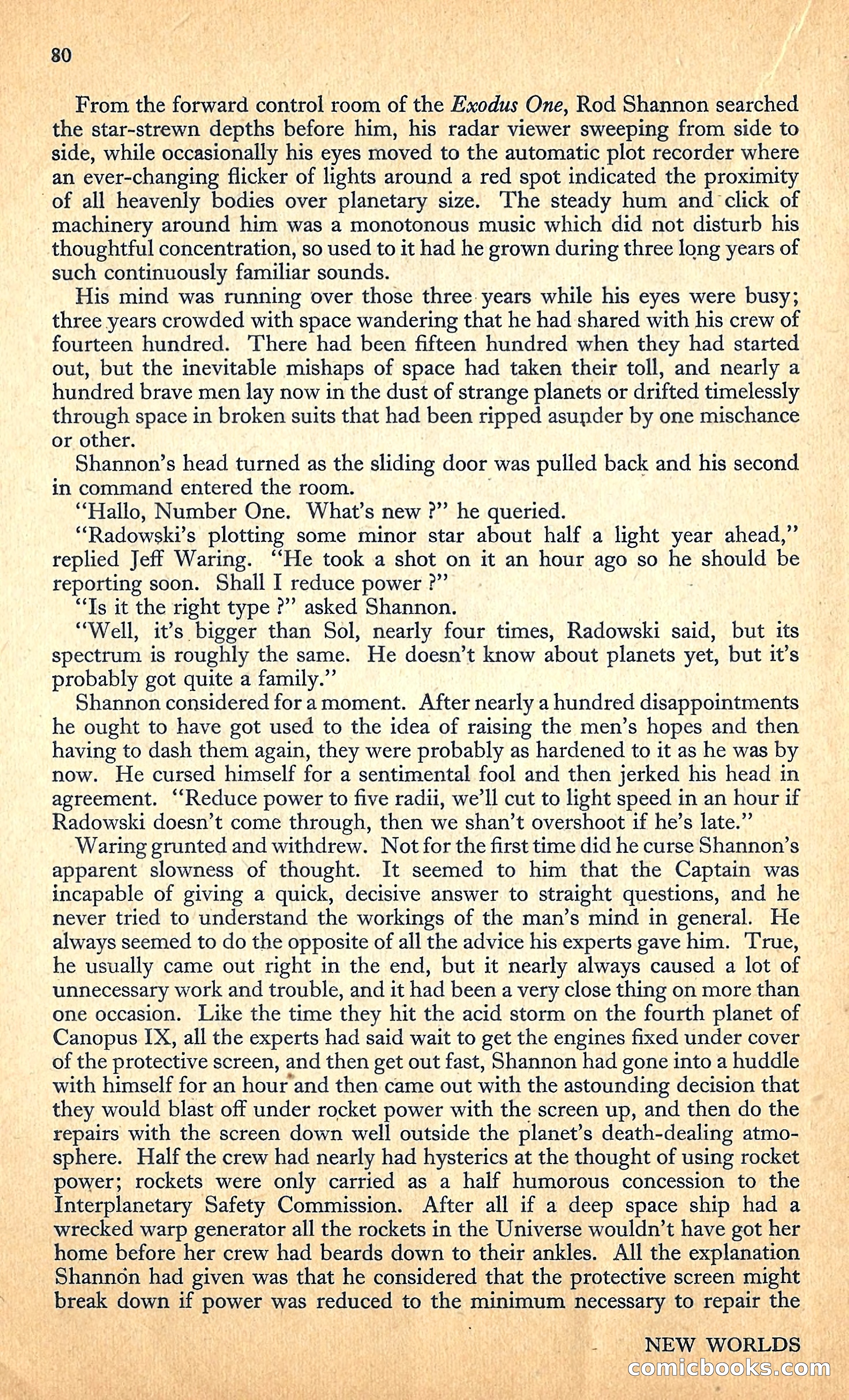 New Worlds, January 1952 — page 82 of 100