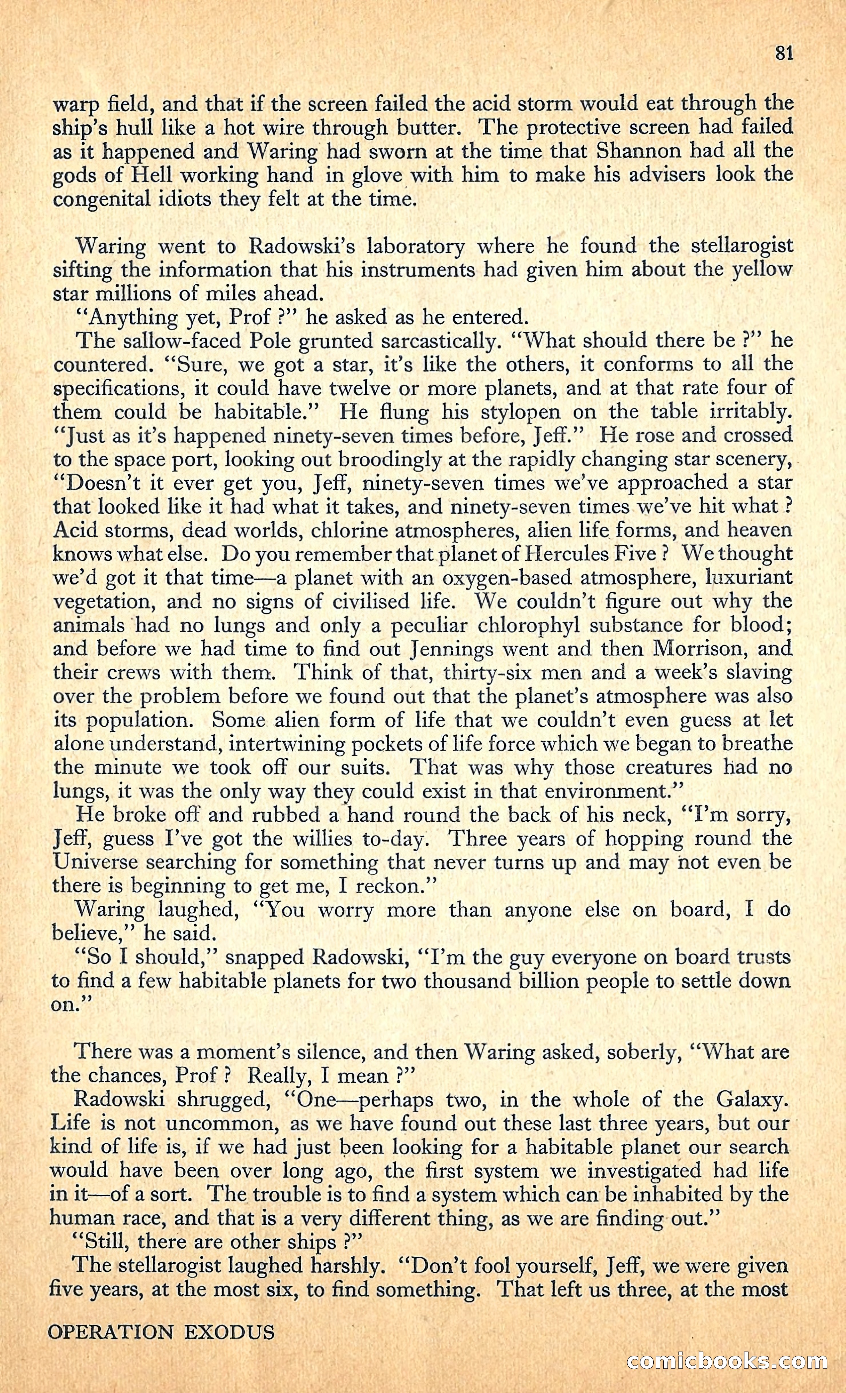 New Worlds, January 1952 — page 83 of 100