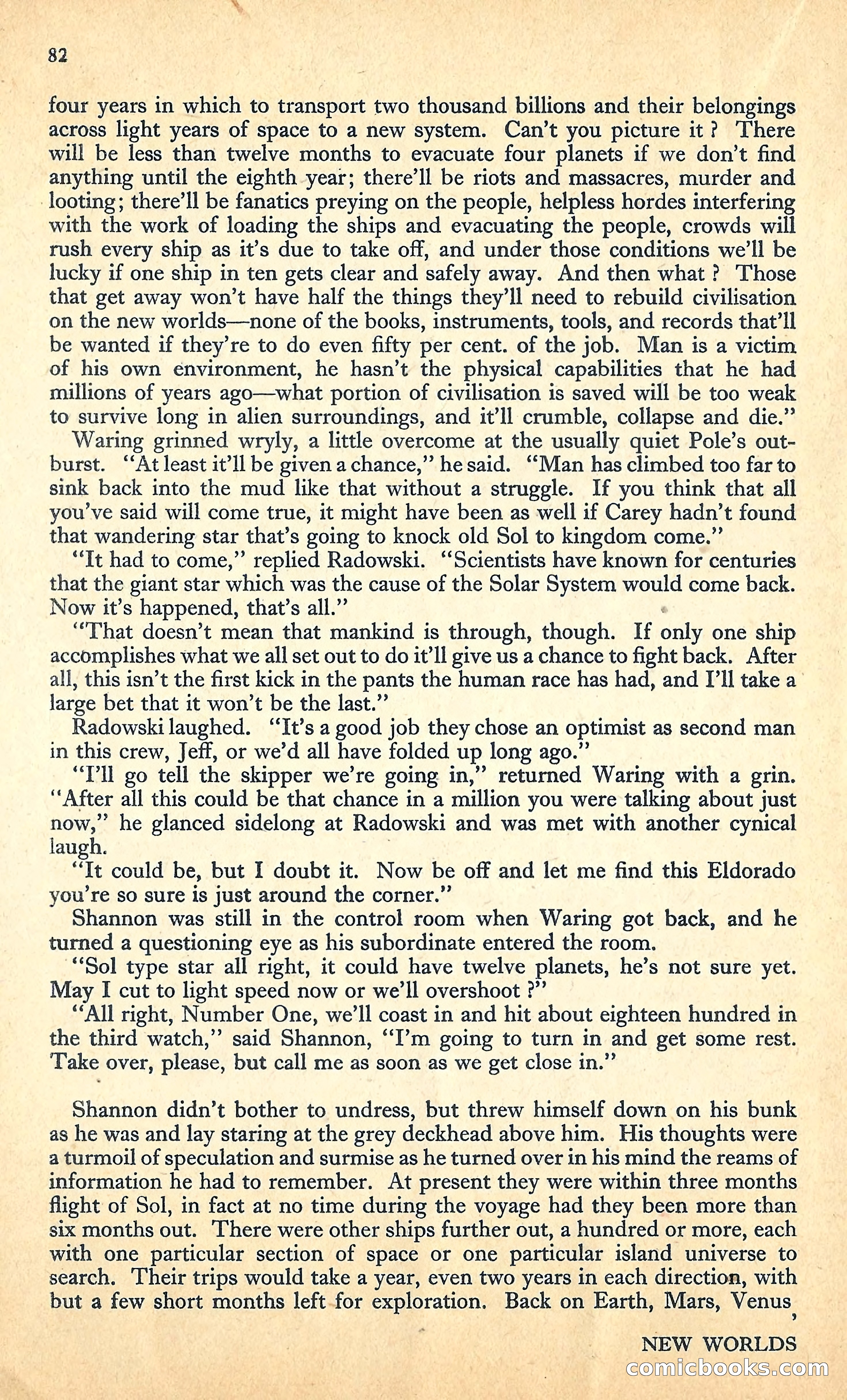 New Worlds, January 1952 — page 84 of 100