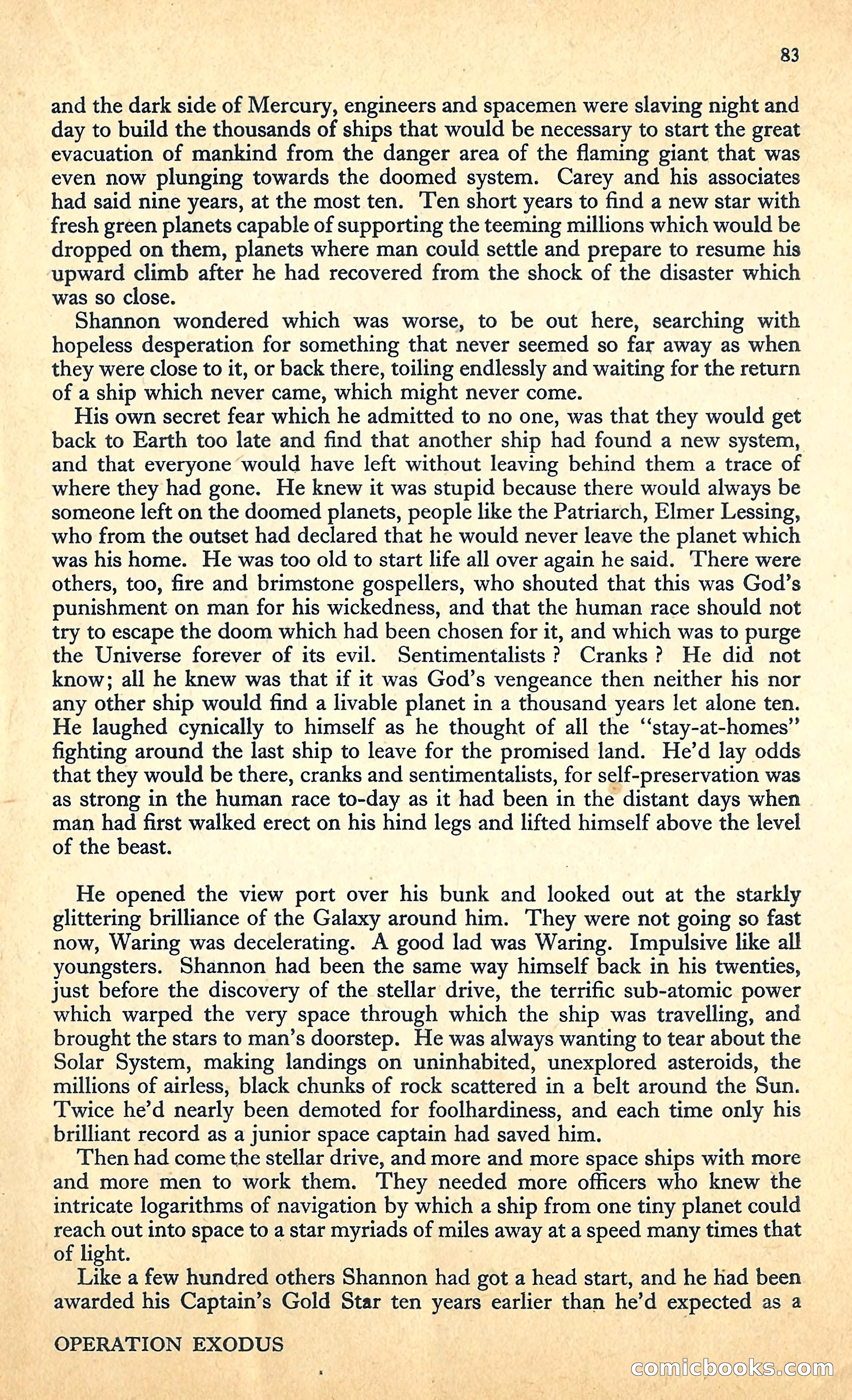 New Worlds, January 1952 — page 85 of 100