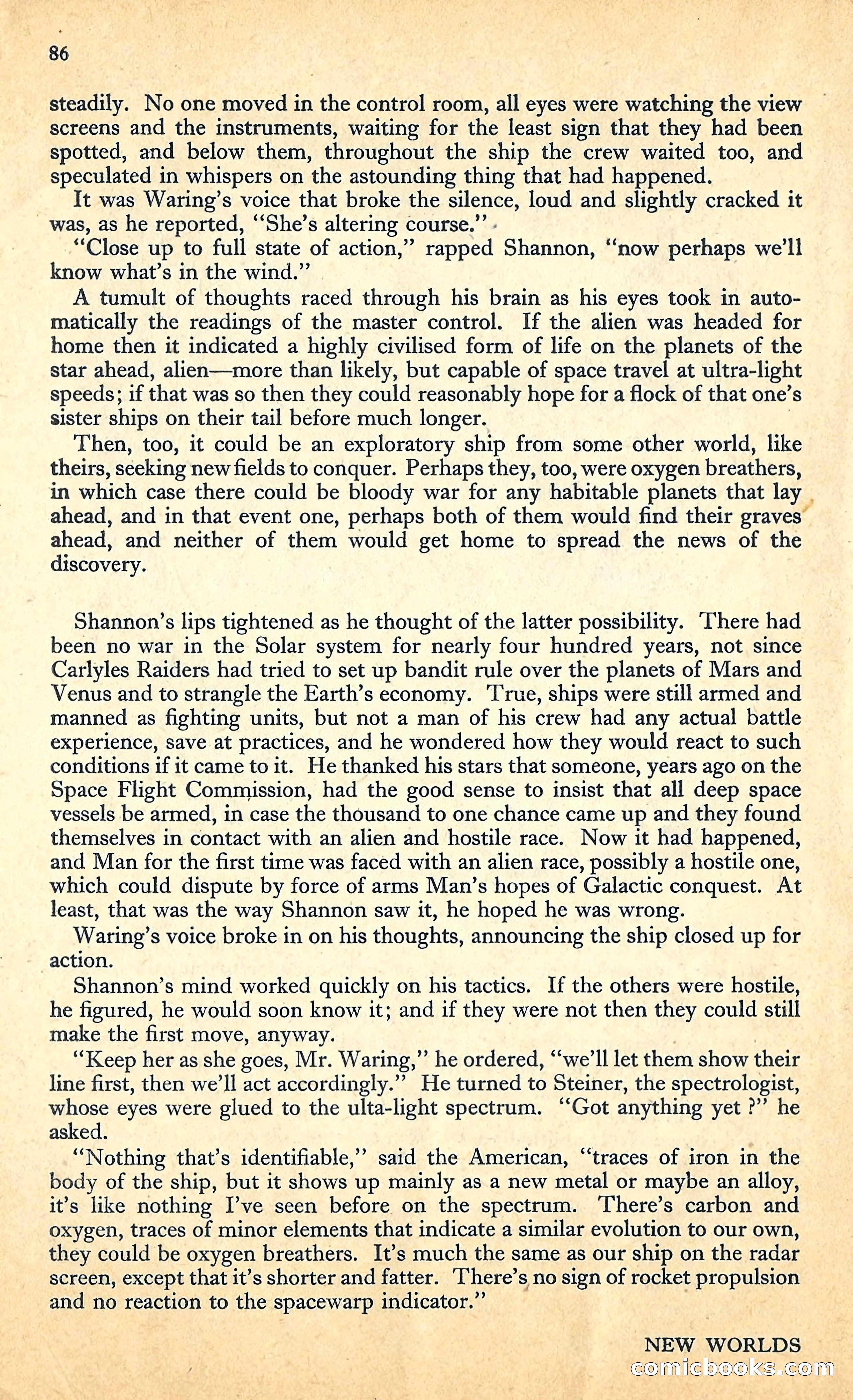 New Worlds, January 1952 — page 88 of 100