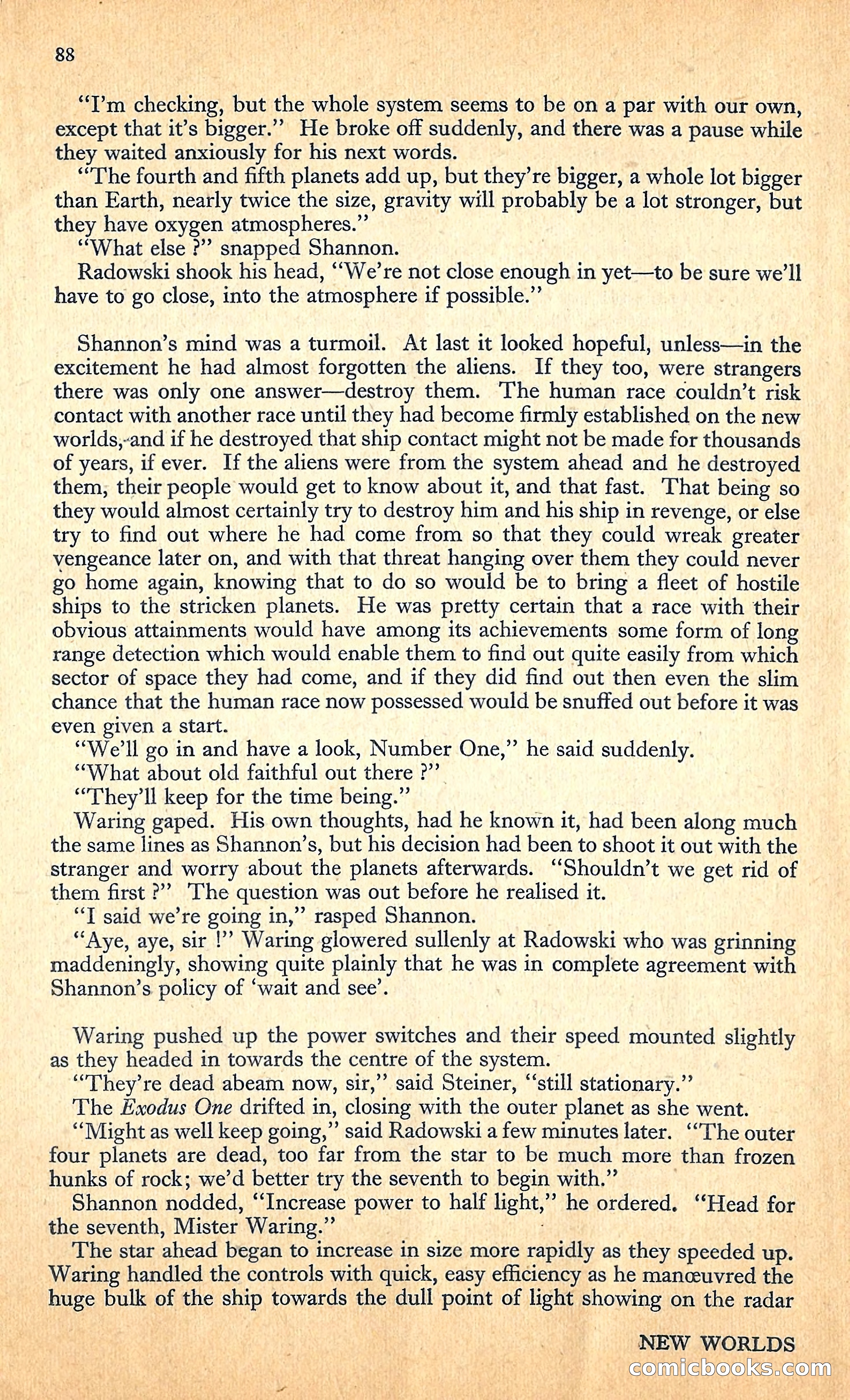 New Worlds, January 1952 — page 90 of 100