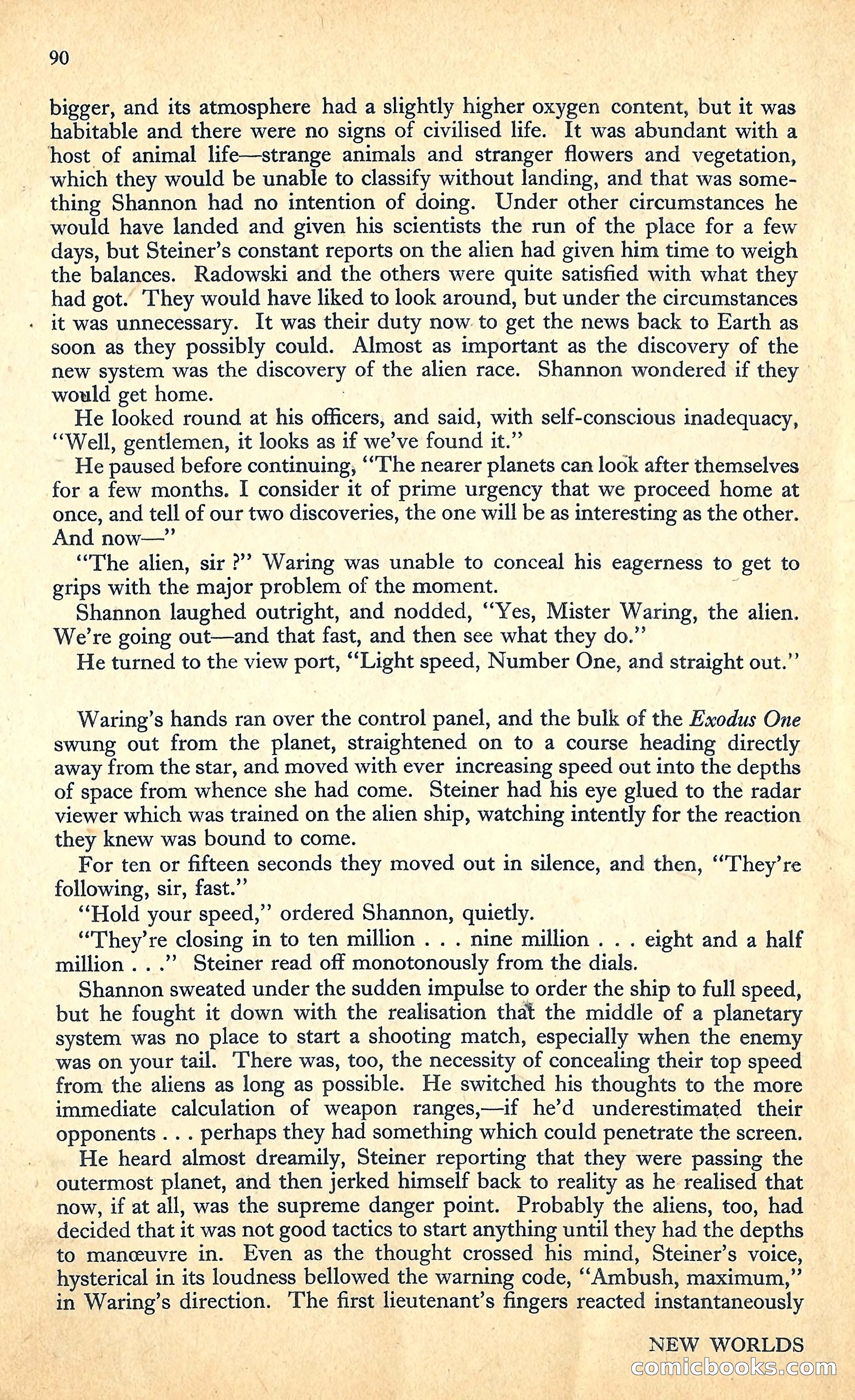 New Worlds, January 1952 — page 92 of 100