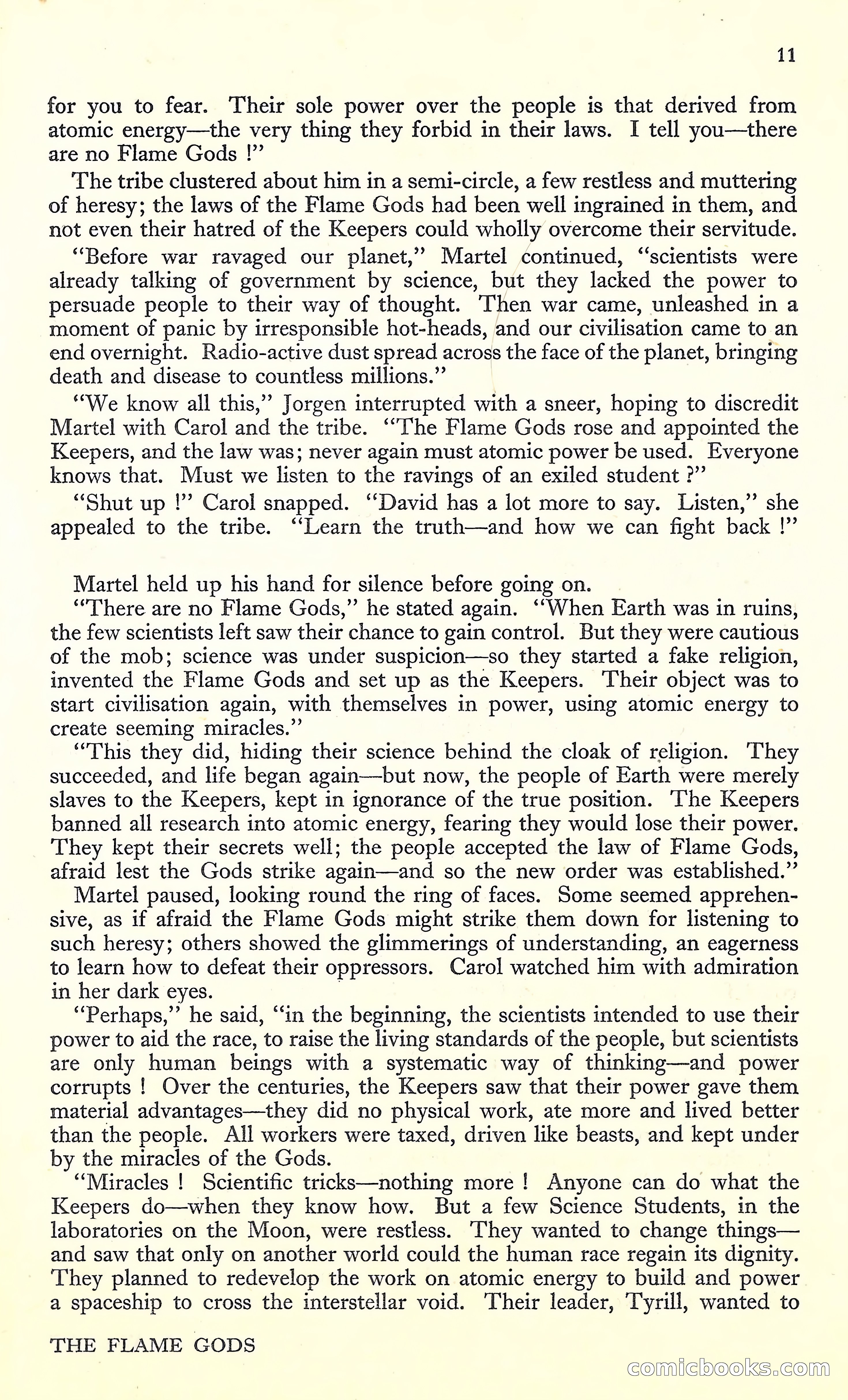 New Worlds, March 1952 — page 13 of 100